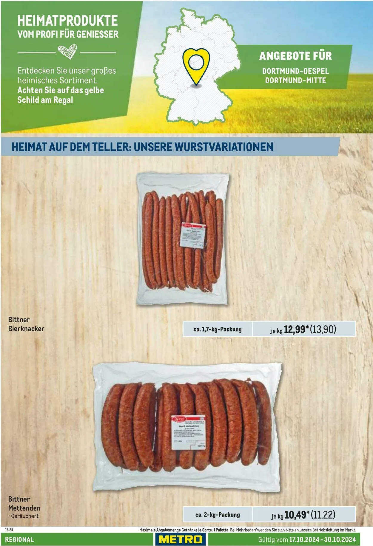 Metro Aktueller Prospekt von 10. Juli bis 24. Juli 2025 - Prospekt seite 34