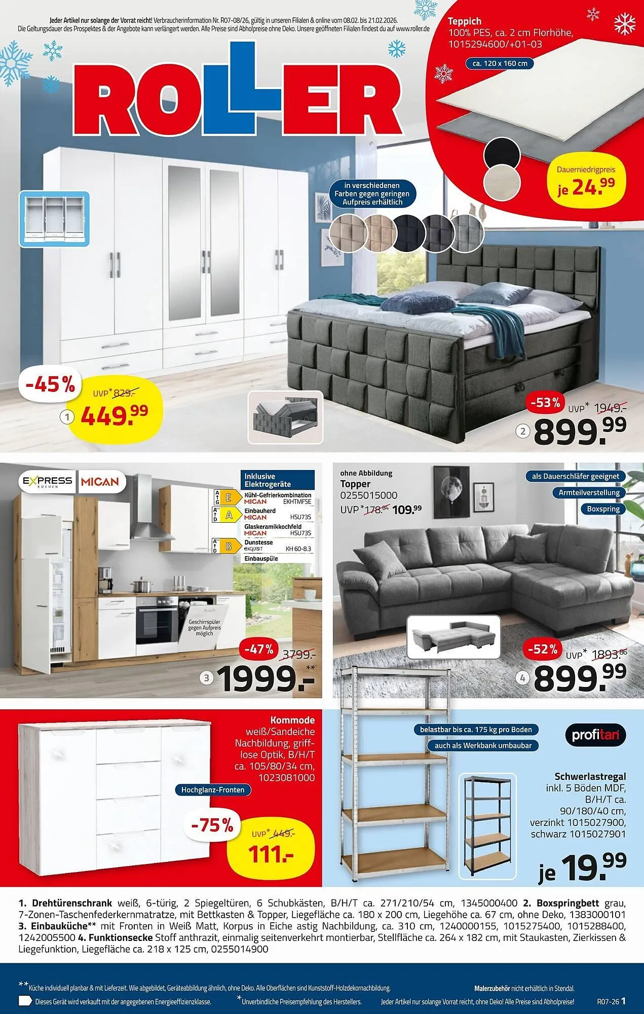 ROLLER Prospekt von 8. Februar bis 21. Februar 2026 - Prospekt seite 3