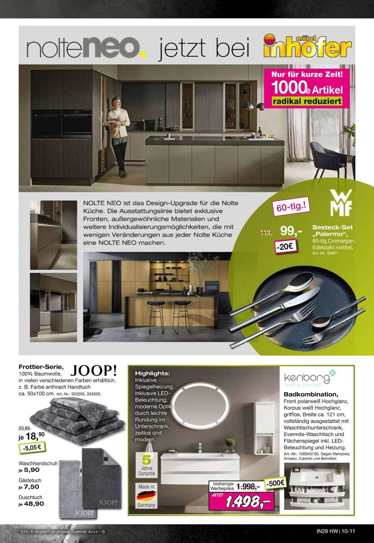 Möbel Inhofer Aktueller Prospekt von 26. Januar bis 9. Februar 2026 - Prospekt seite 11