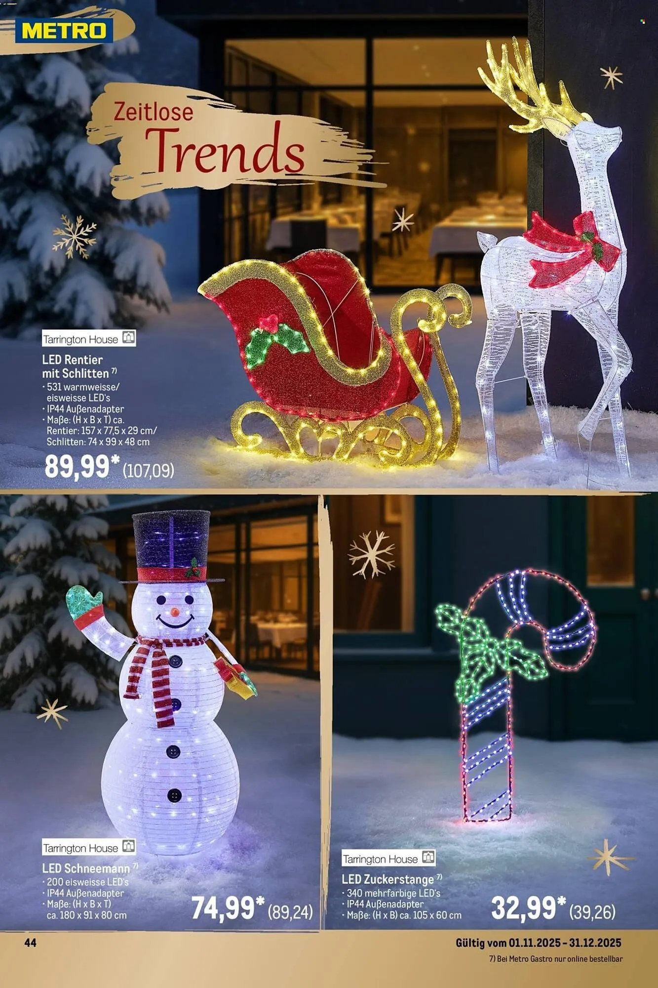 METRO Prospekt von 1. November bis 31. Dezember 2025 - Prospekt seite 52