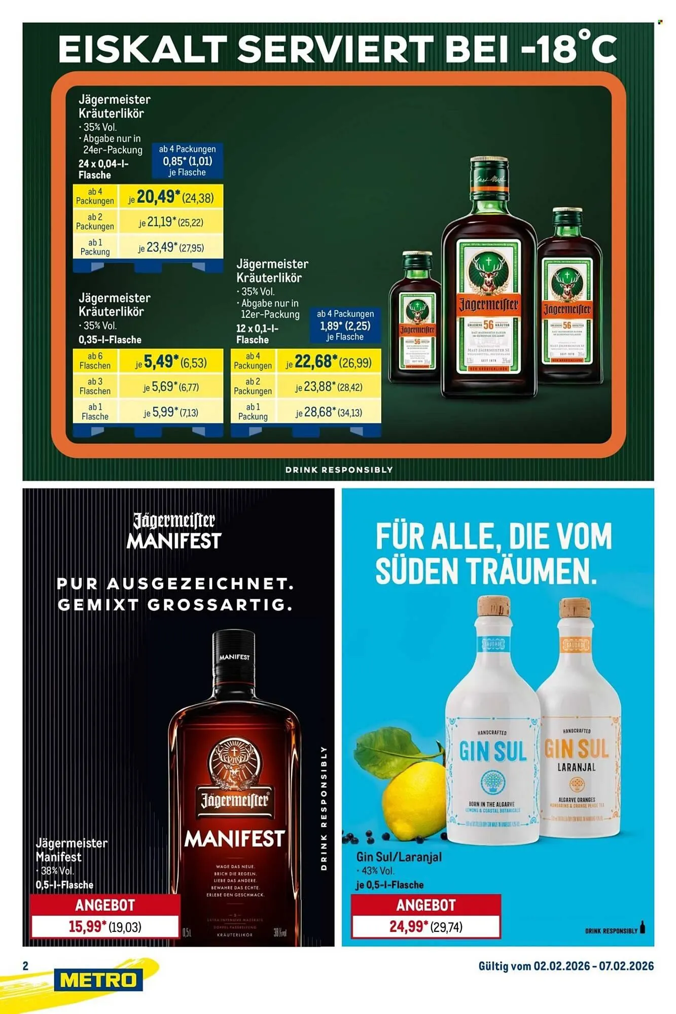 METRO Prospekt von 2. Februar bis 7. Februar 2026 - Prospekt seite 2