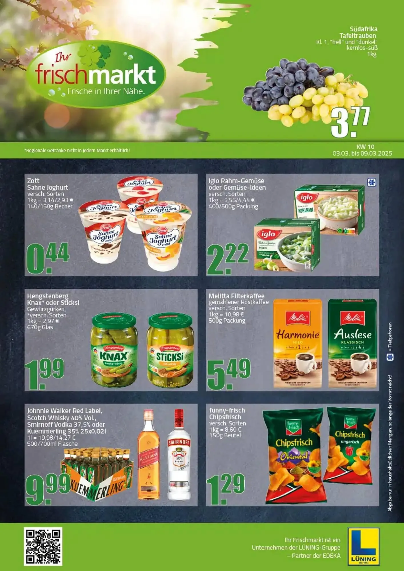 Ihr Frischmarkt Prospekt - 1