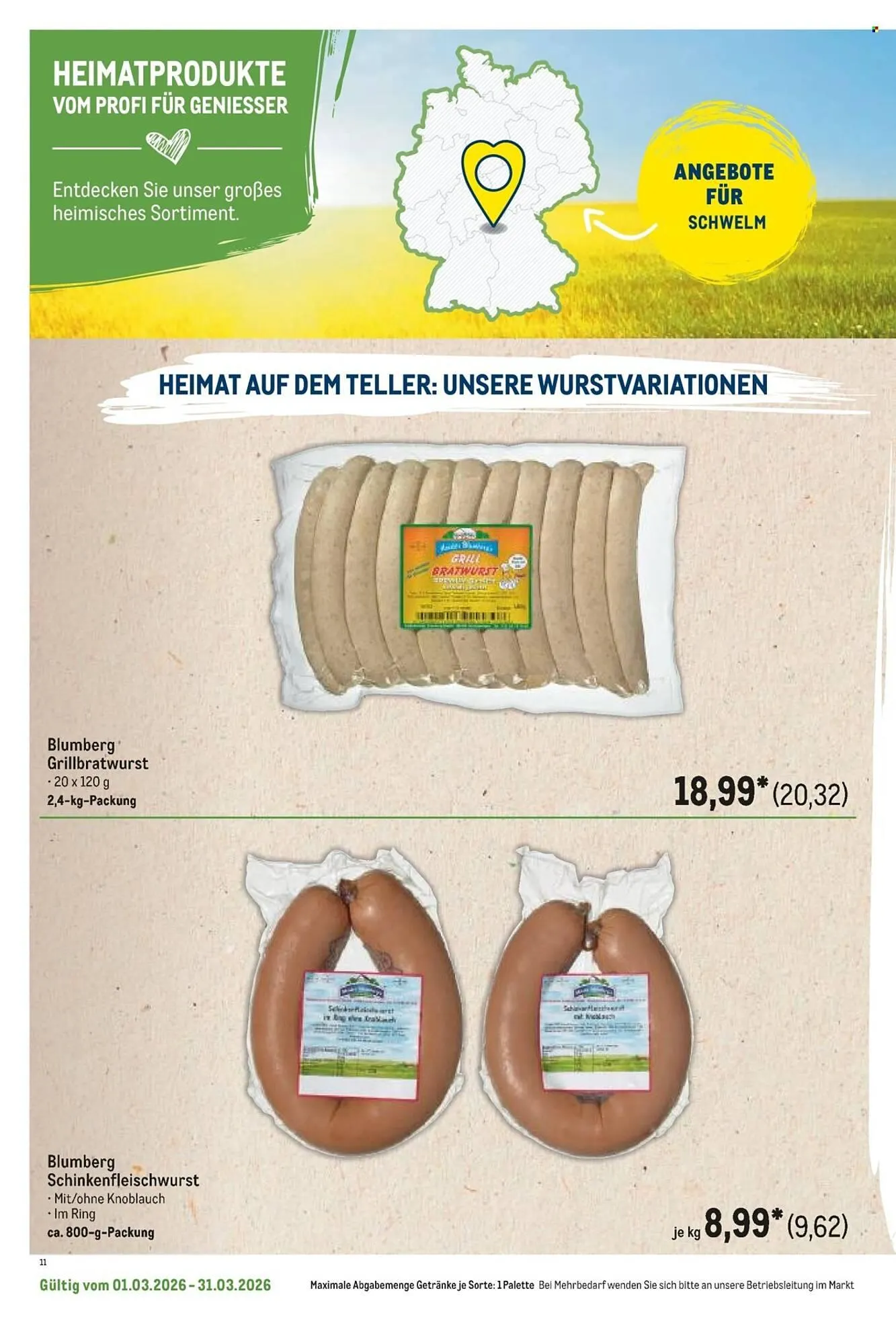 METRO Prospekt von 1. März bis 31. März 2026 - Prospekt seite 22