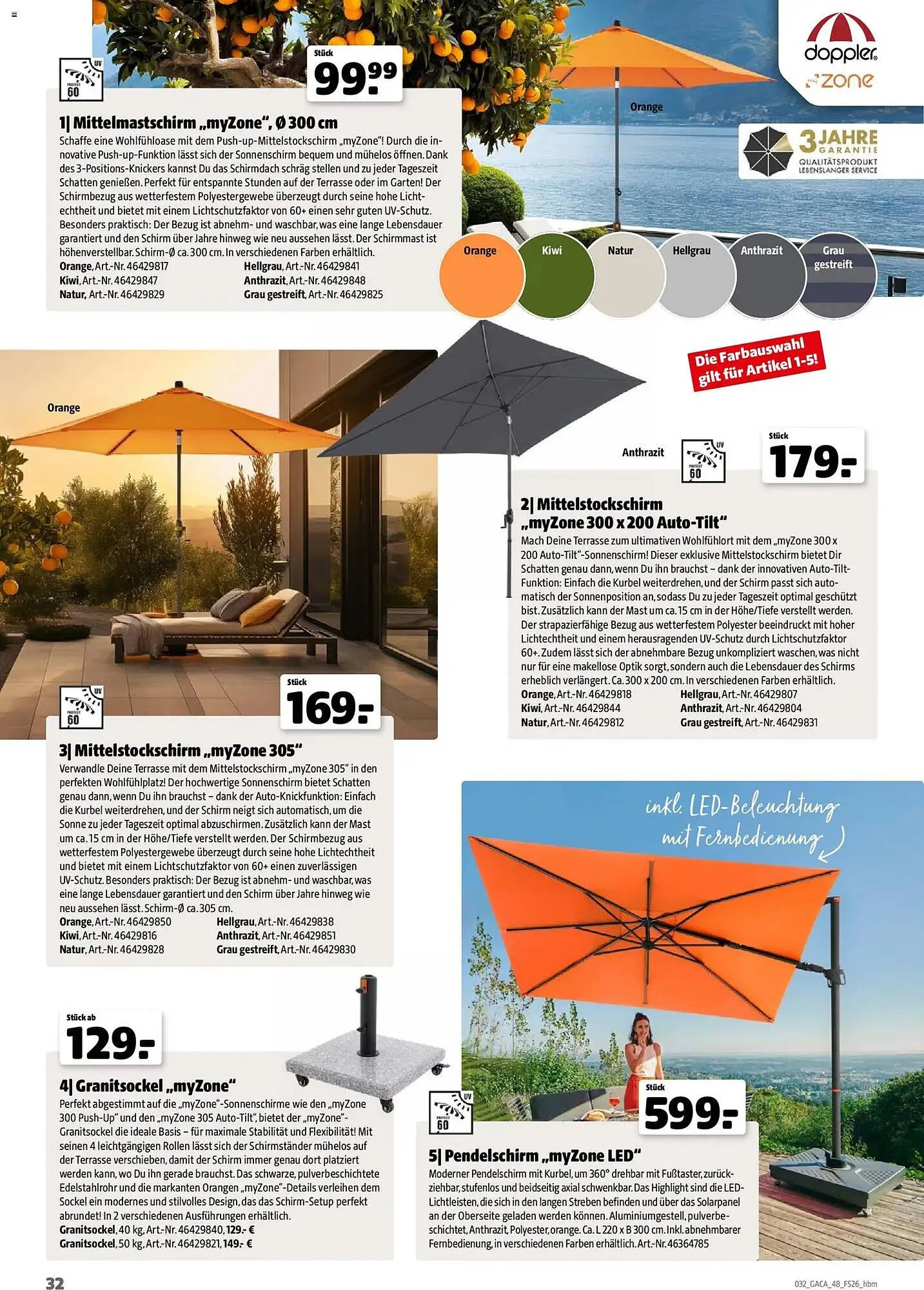 Hagebau Prospekt von 2. März bis 31. Dezember 2026 - Prospekt seite 32