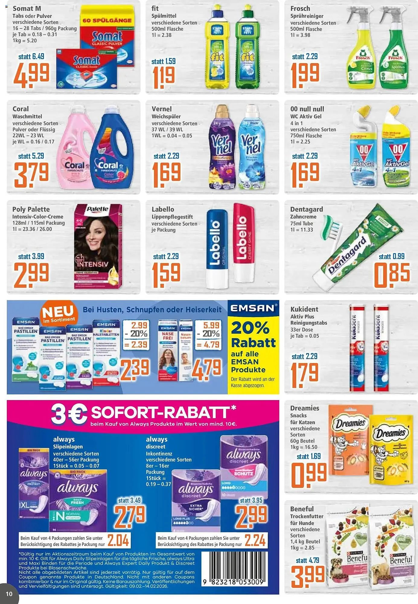 Klaas und Kock Prospekt von 9. Februar bis 14. Februar 2026 - Prospekt seite 10