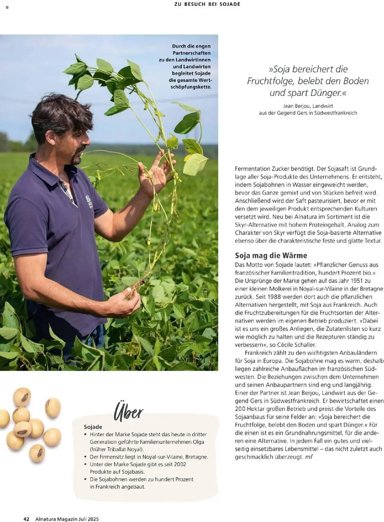 Alnatura Prospekt von 1. Juli bis 31. Juli 2025 - Prospekt seite 42