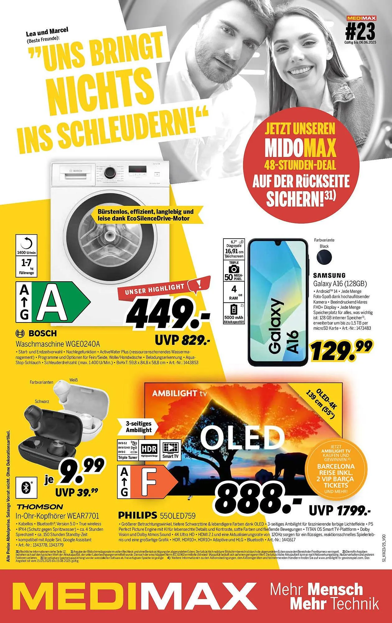 MEDIMAX Prospekt von 29. Mai bis 5. Juni 2025 - Prospekt seite 1