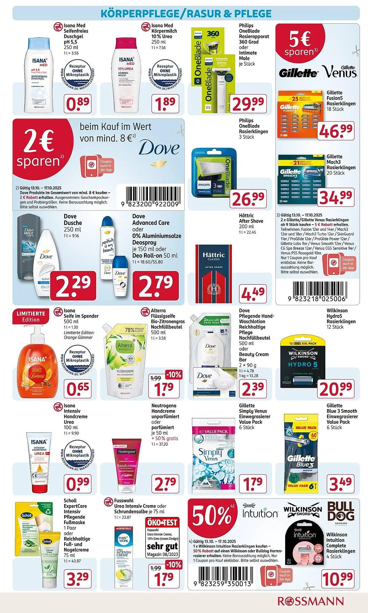 Rossmann Prospekt von 13. Oktober bis 17. Oktober 2025 - Prospekt seite 13