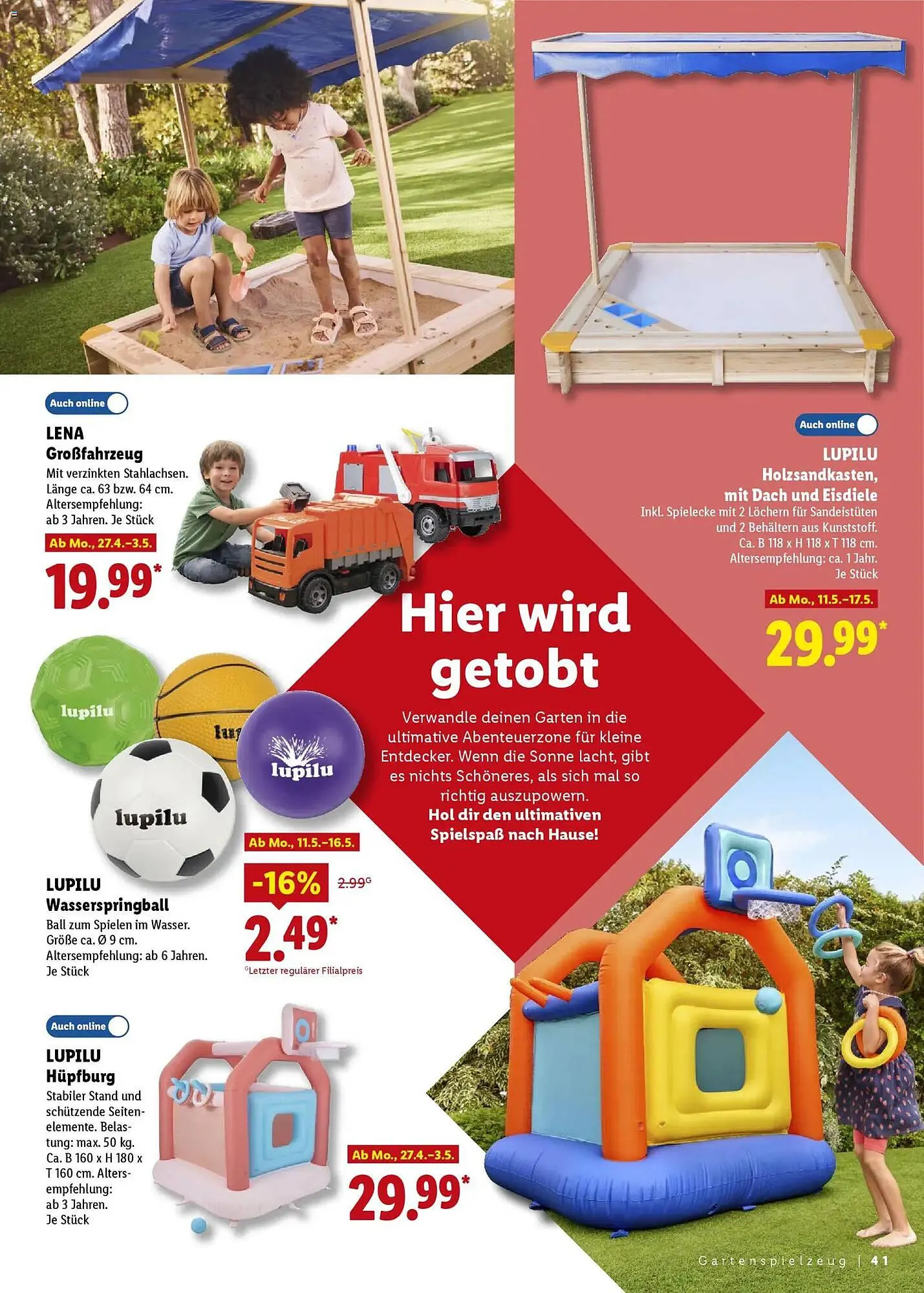 Lidl Magazin von 25. April bis 6. Juni 2026 - Prospekt seite 41