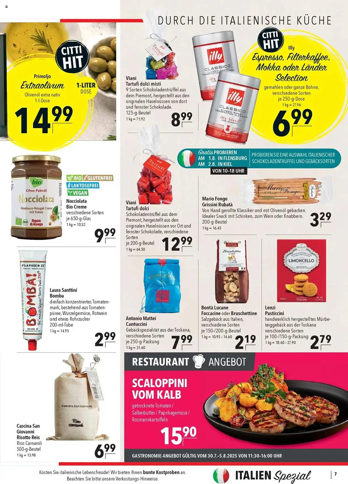 CITTI Markt Prospekt von 30. Juli bis 5. August 2025 - Prospekt seite 7