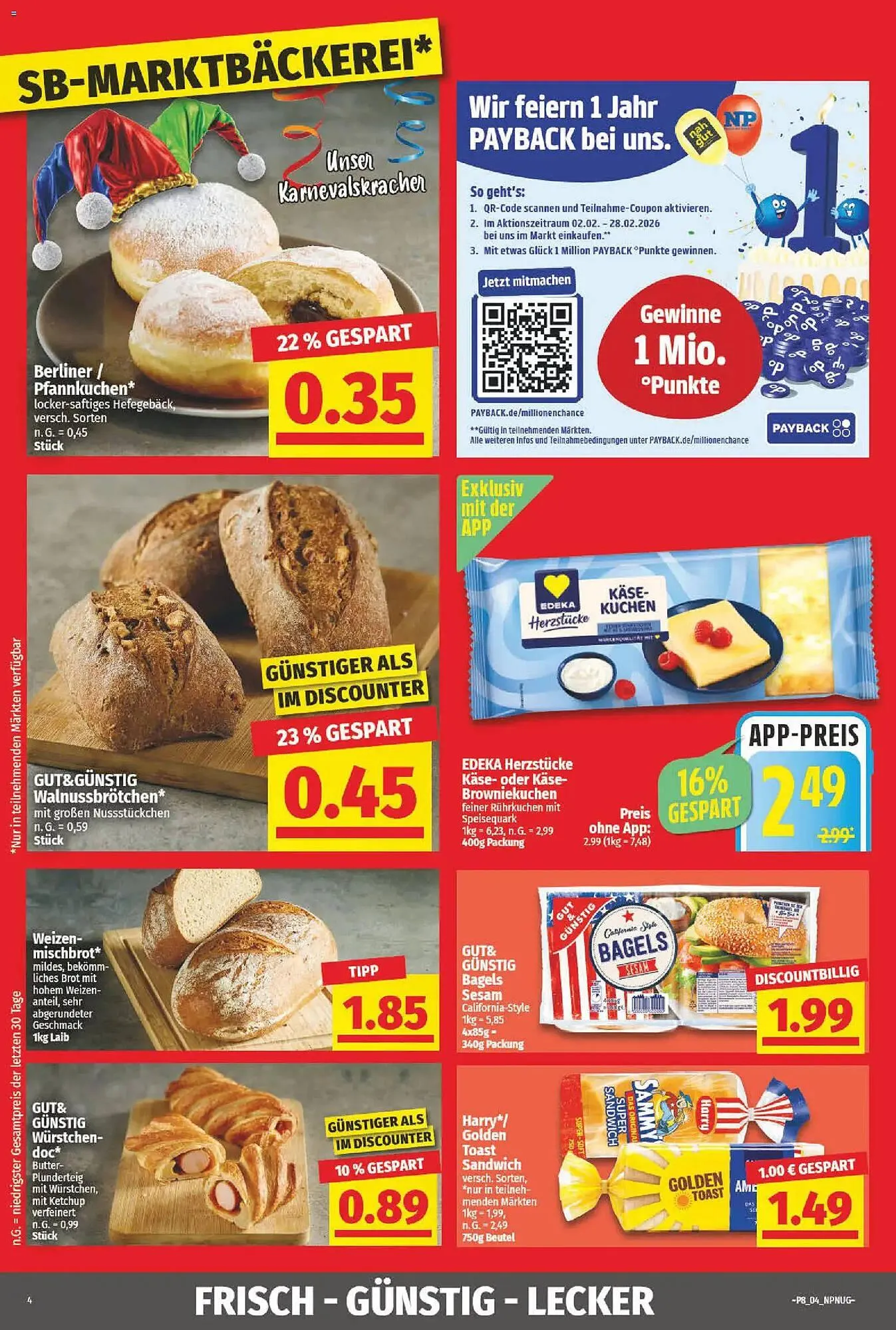 NP Discount Prospekt von 16. Februar bis 21. Februar 2026 - Prospekt seite 4