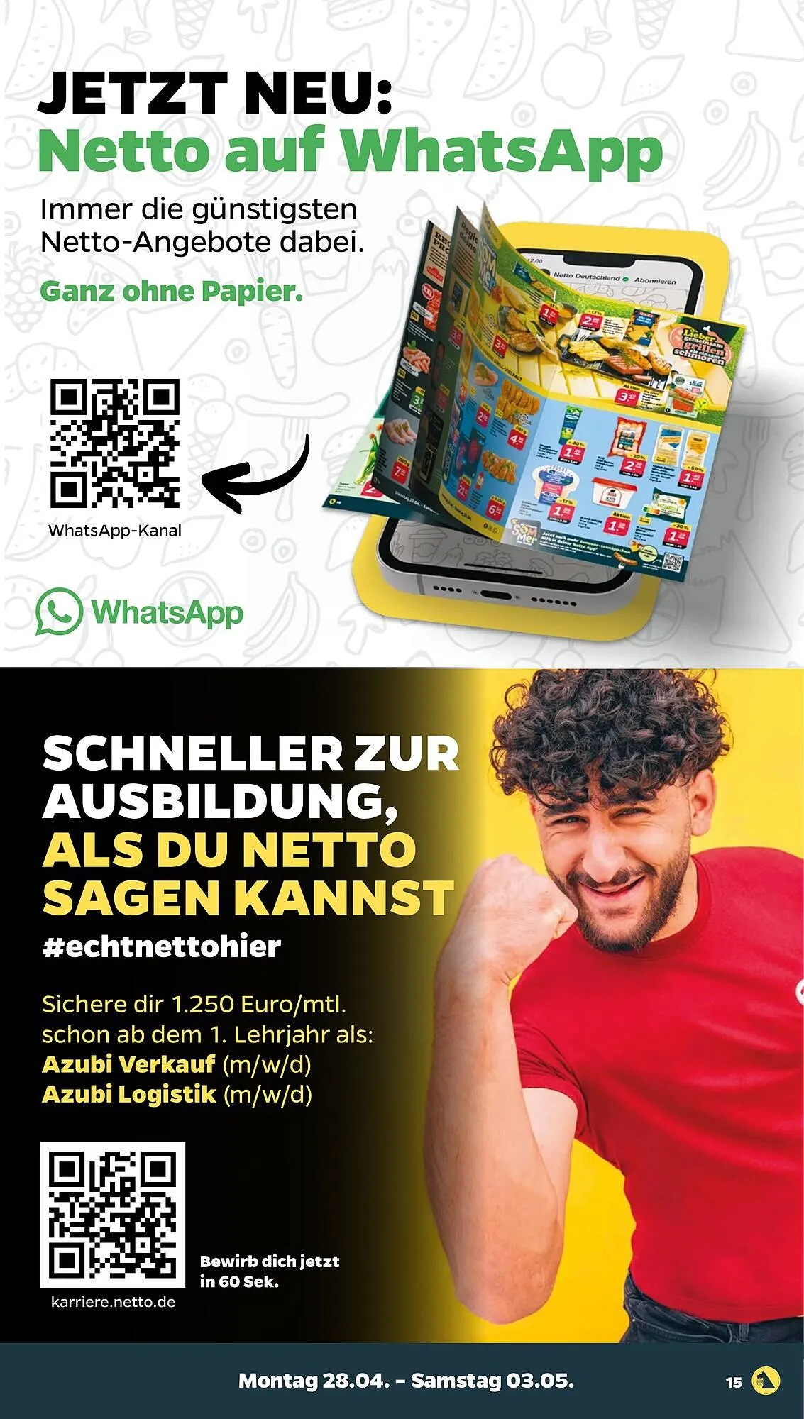 NETTO Prospekt von 28. April bis 3. Mai 2025 - Prospekt seite 15