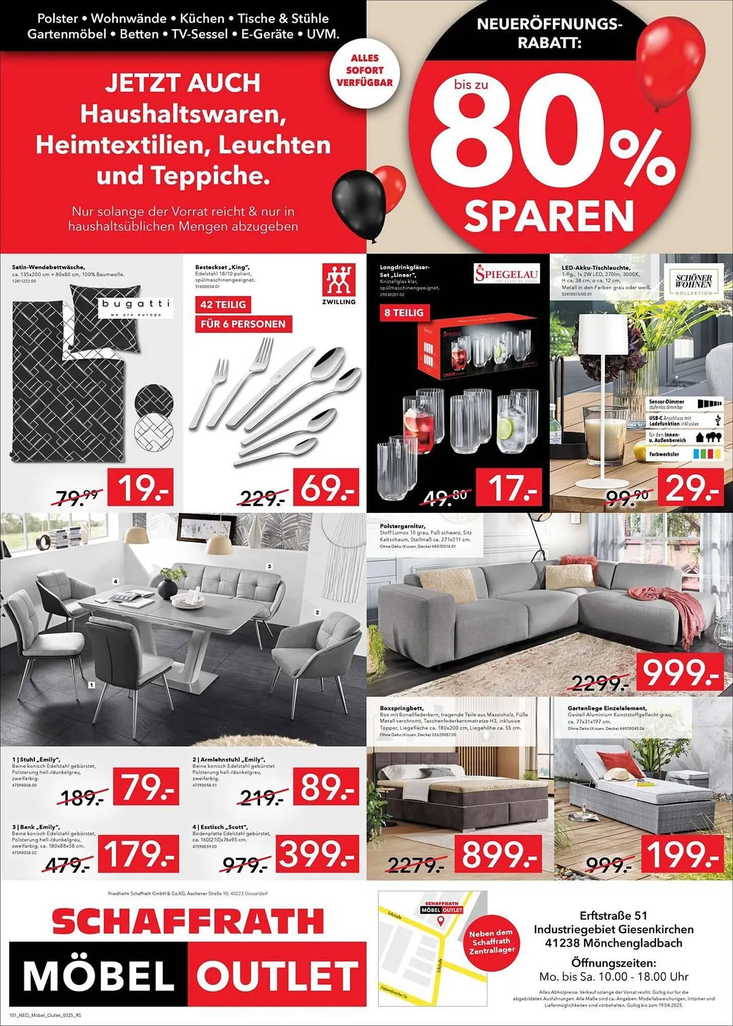 Schaffrath Prospekt von 15. April bis 19. April 2025 - Prospekt seite 2