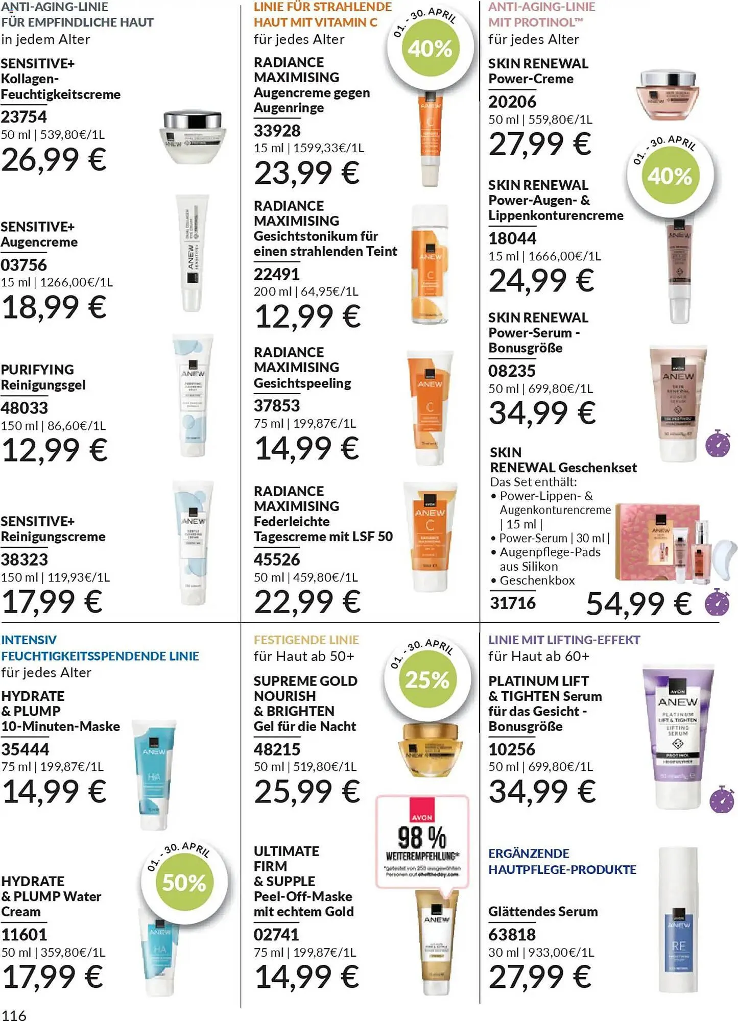 Avon Prospekt von 1. April bis 30. April 2026 - Prospekt seite 126
