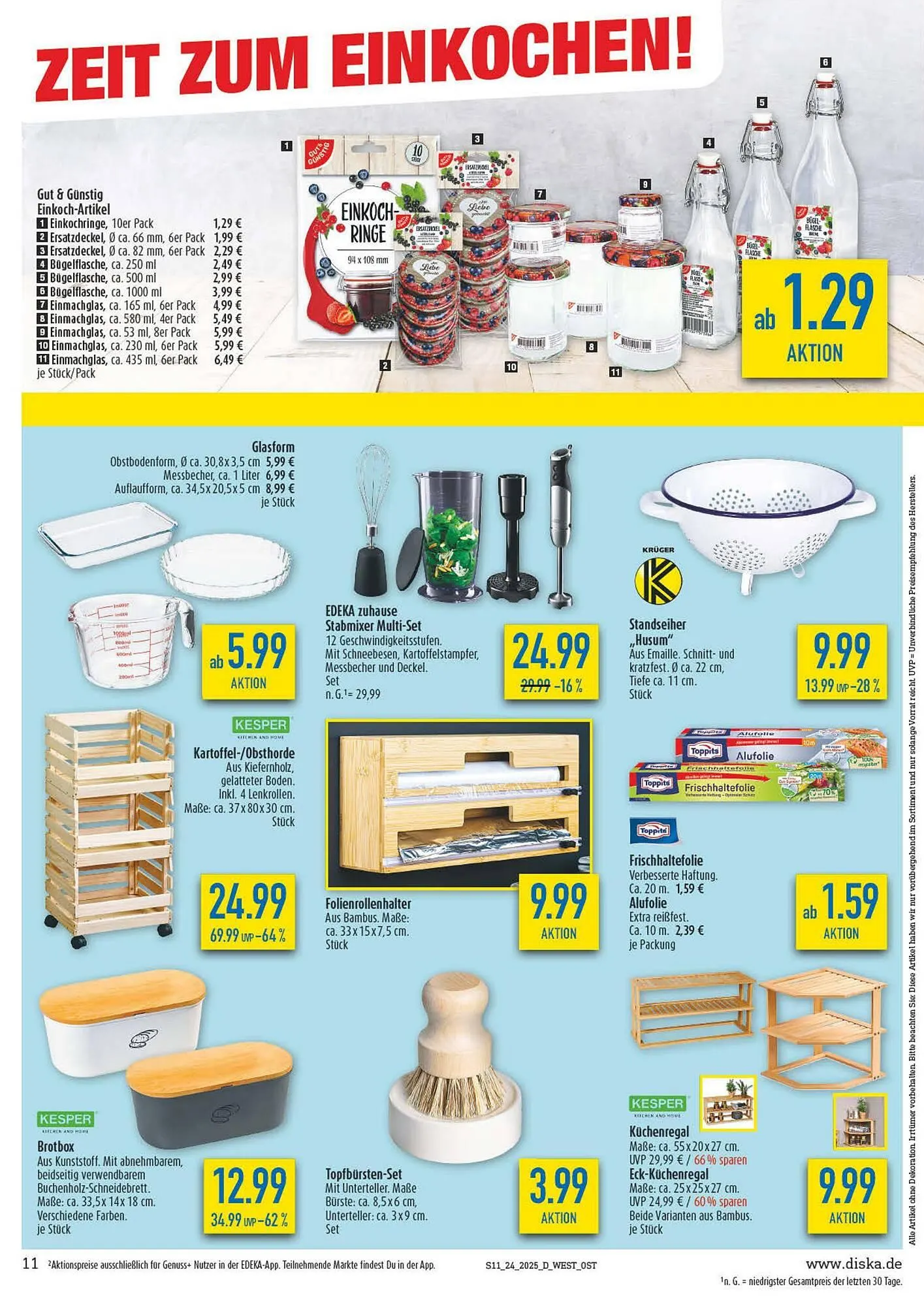 diska Prospekt von 10. Juni bis 14. Juni 2025 - Prospekt seite 11