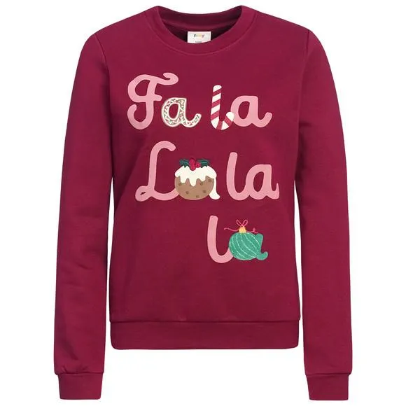Damen Weihnachtssweatshirt mit Print