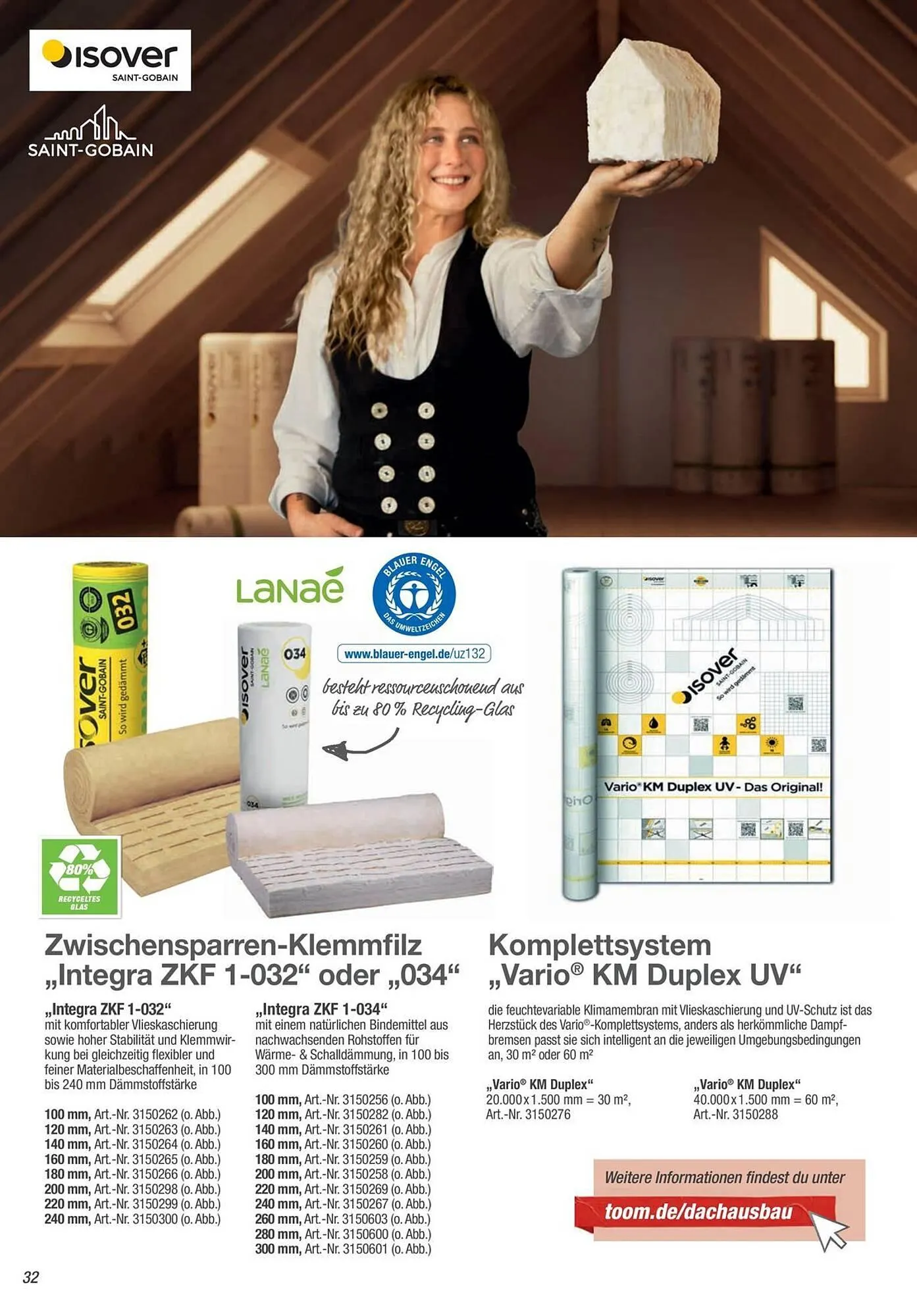 Toom Baumarkt Prospekt von 15. Oktober bis 31. Dezember 2025 - Prospekt seite 32