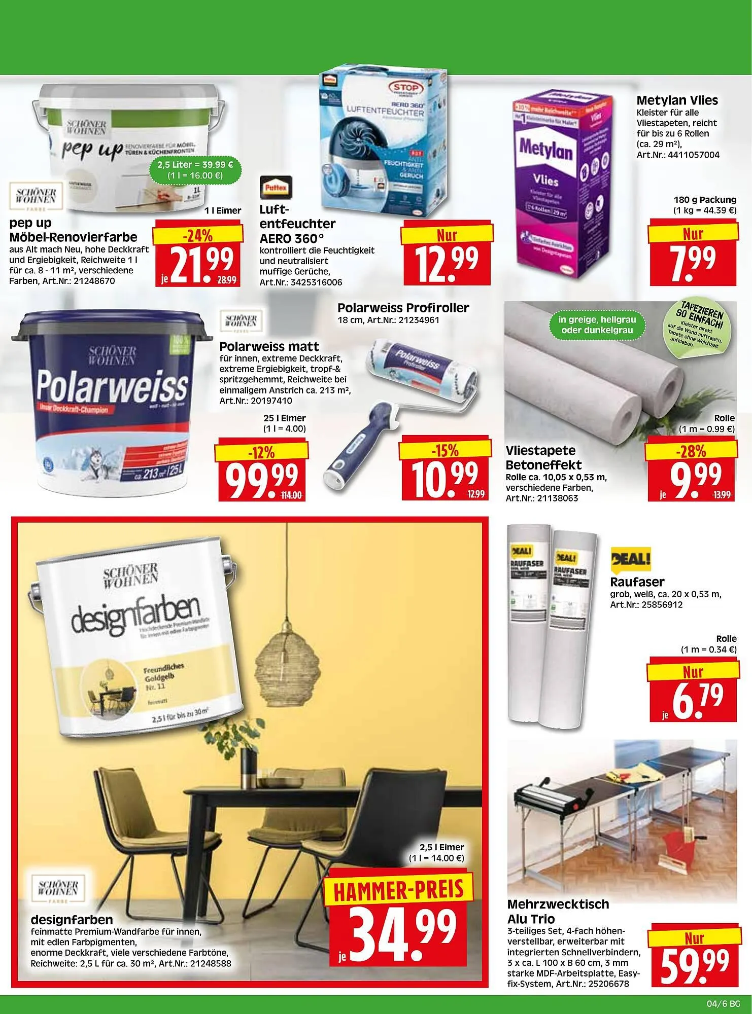 Herkules Baumarkt Prospekt von 19. Januar bis 24. Januar 2026 - Prospekt seite 6