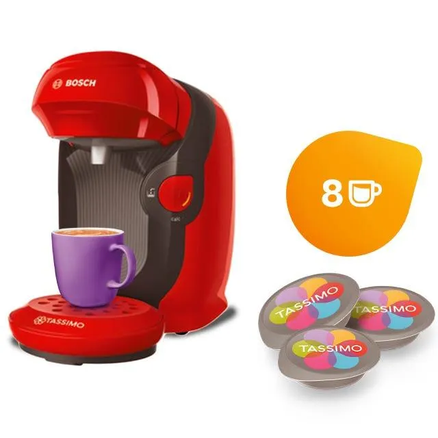 Style Maschine (rot) + 1 Pack GRATIS