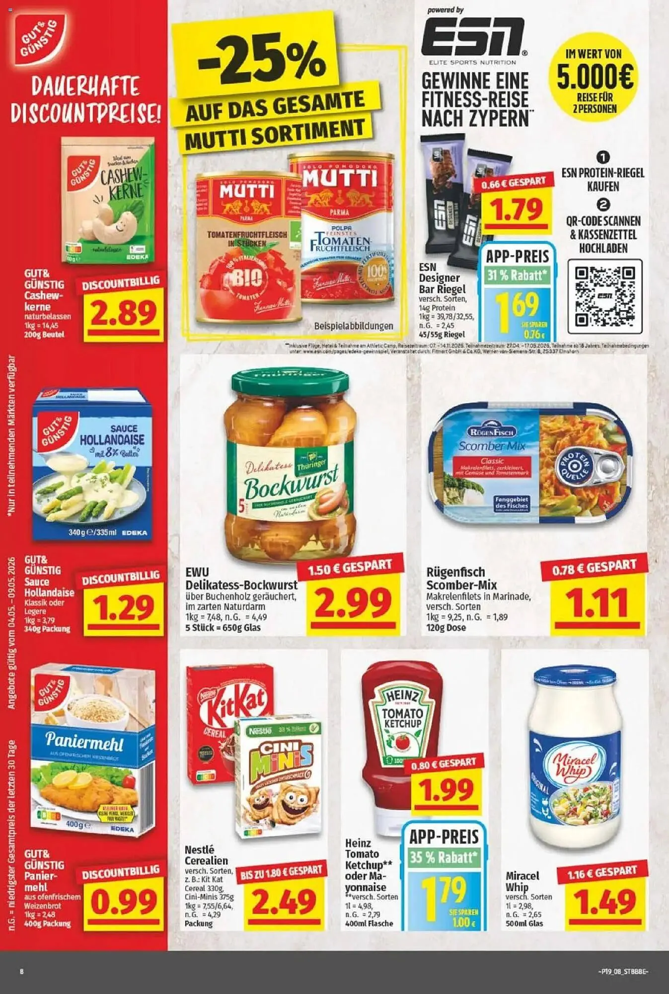 NP Discount Prospekt von 4. Mai bis 9. Mai 2026 - Prospekt seite 8