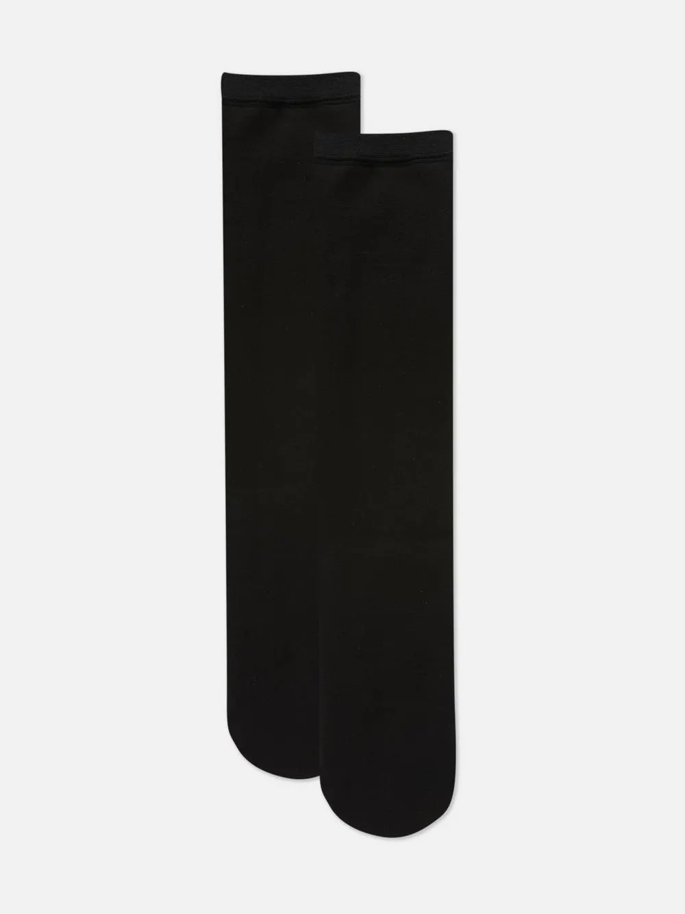 Plüsch-Kniestrümpfe, 2er-Pack