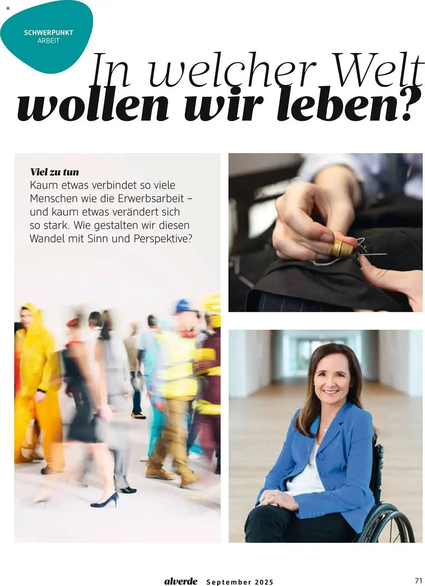 dm drogerie Magazin von 1. September bis 30. September 2025 - Prospekt seite 71