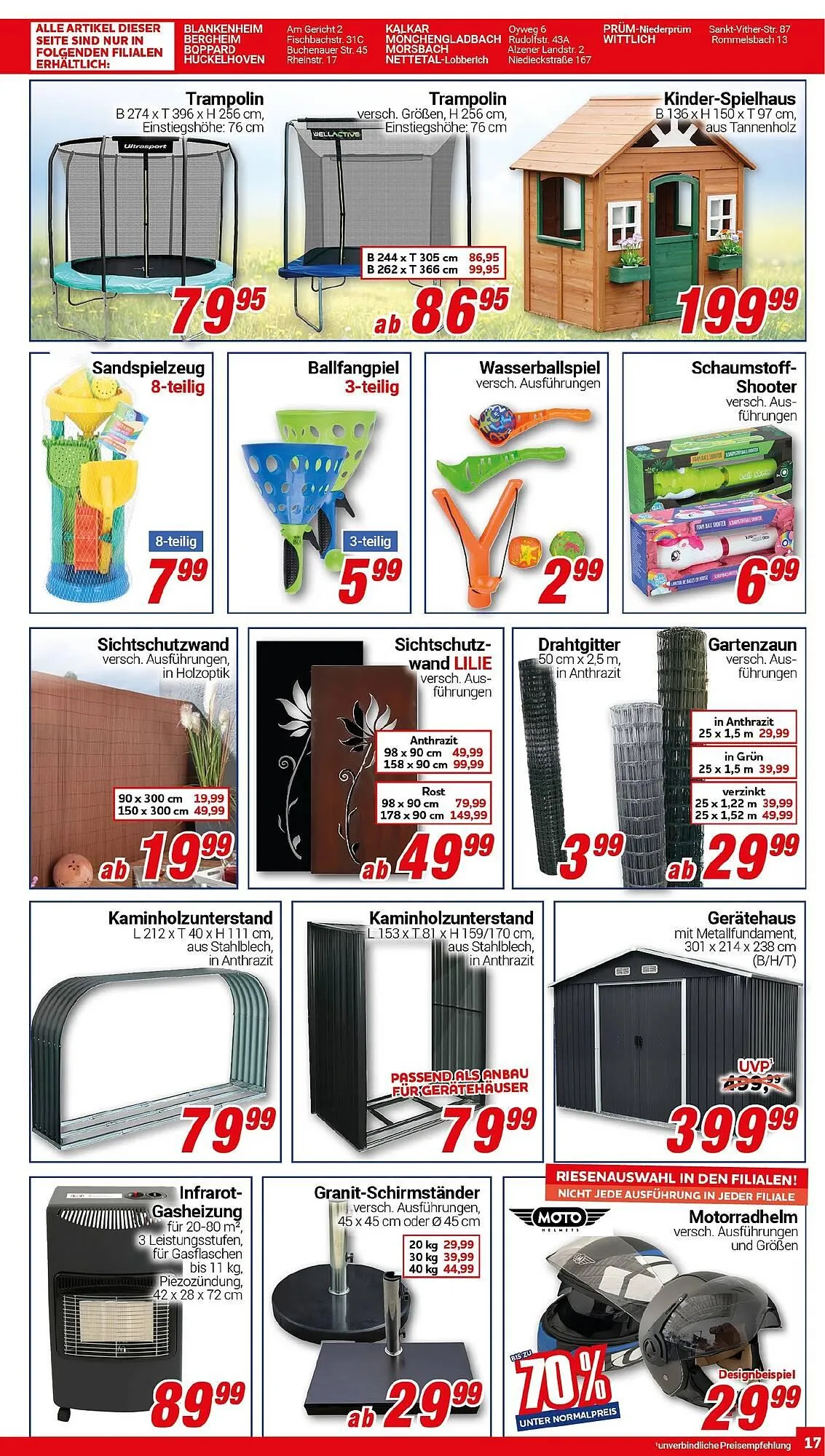 CENTERSHOP Prospekt von 13. April bis 18. April 2026 - Prospekt seite 17