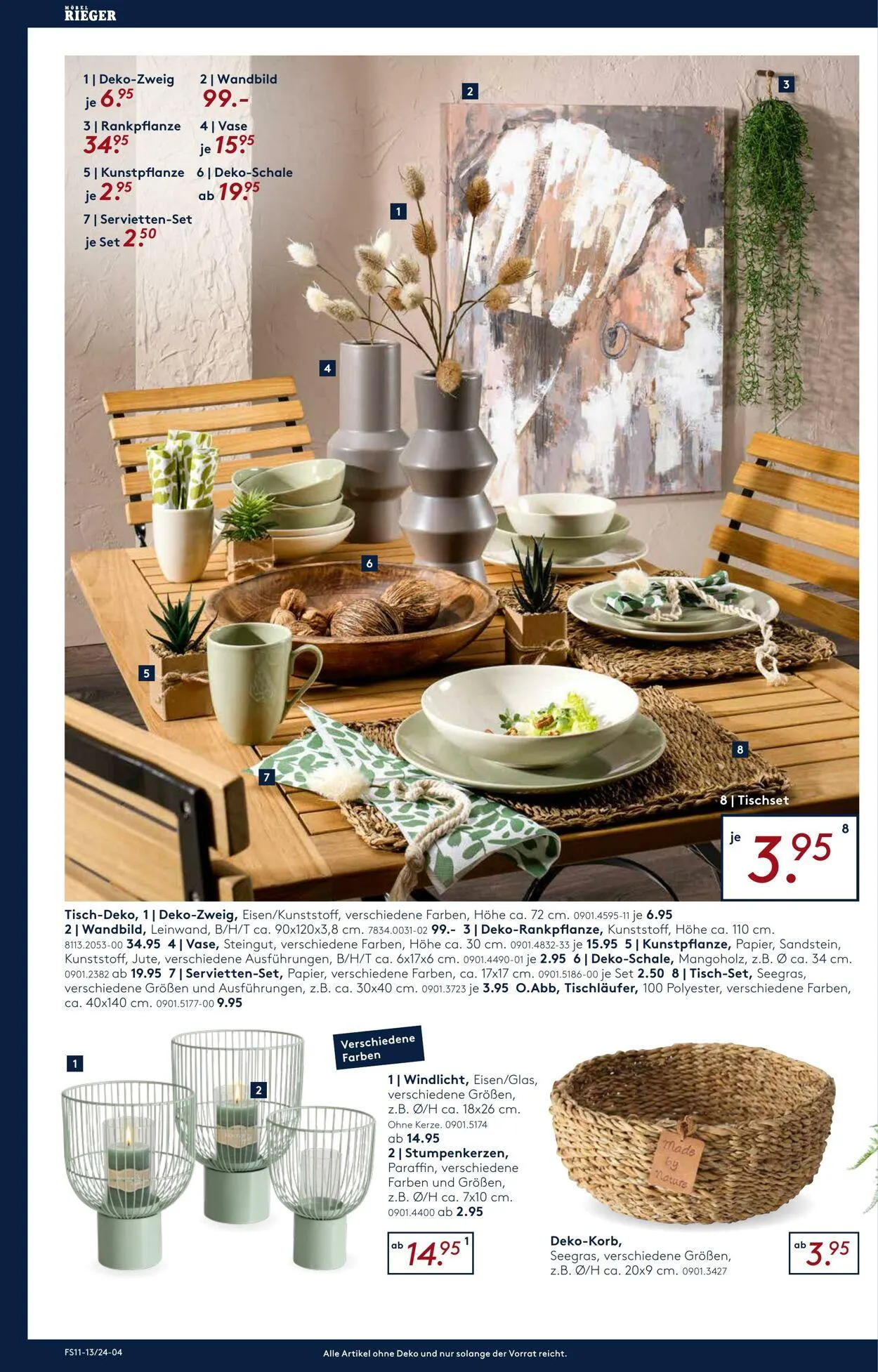 Möbel Rieger Aktueller Prospekt von 10. September bis 24. September 2025 - Prospekt seite 4