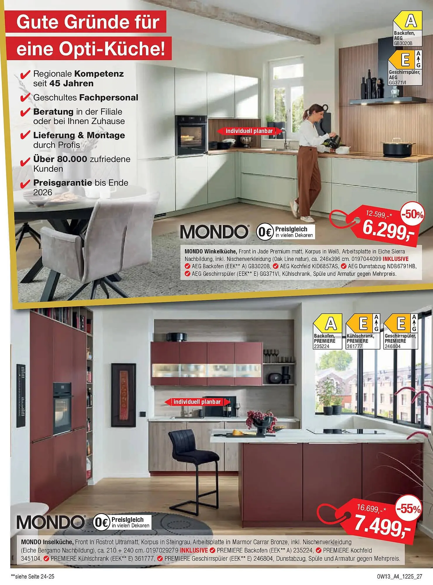 Opti Wohnwelt Prospekt von 18. Dezember bis 10. Januar 2026 - Prospekt seite 27