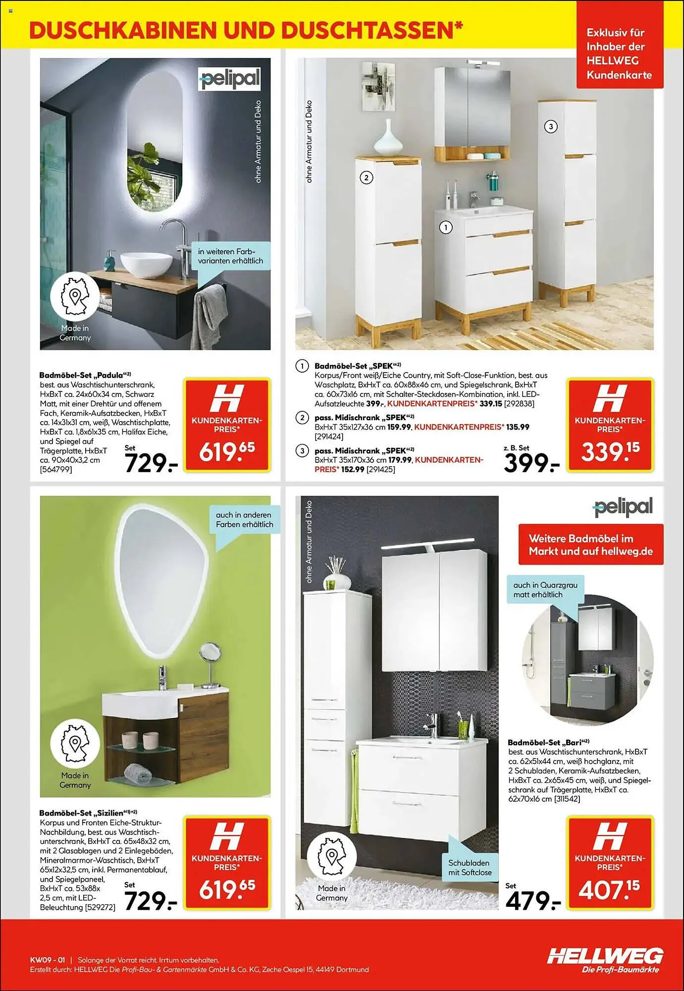 Hellweg Prospekt von 23. Februar bis 28. Februar 2026 - Prospekt seite 9