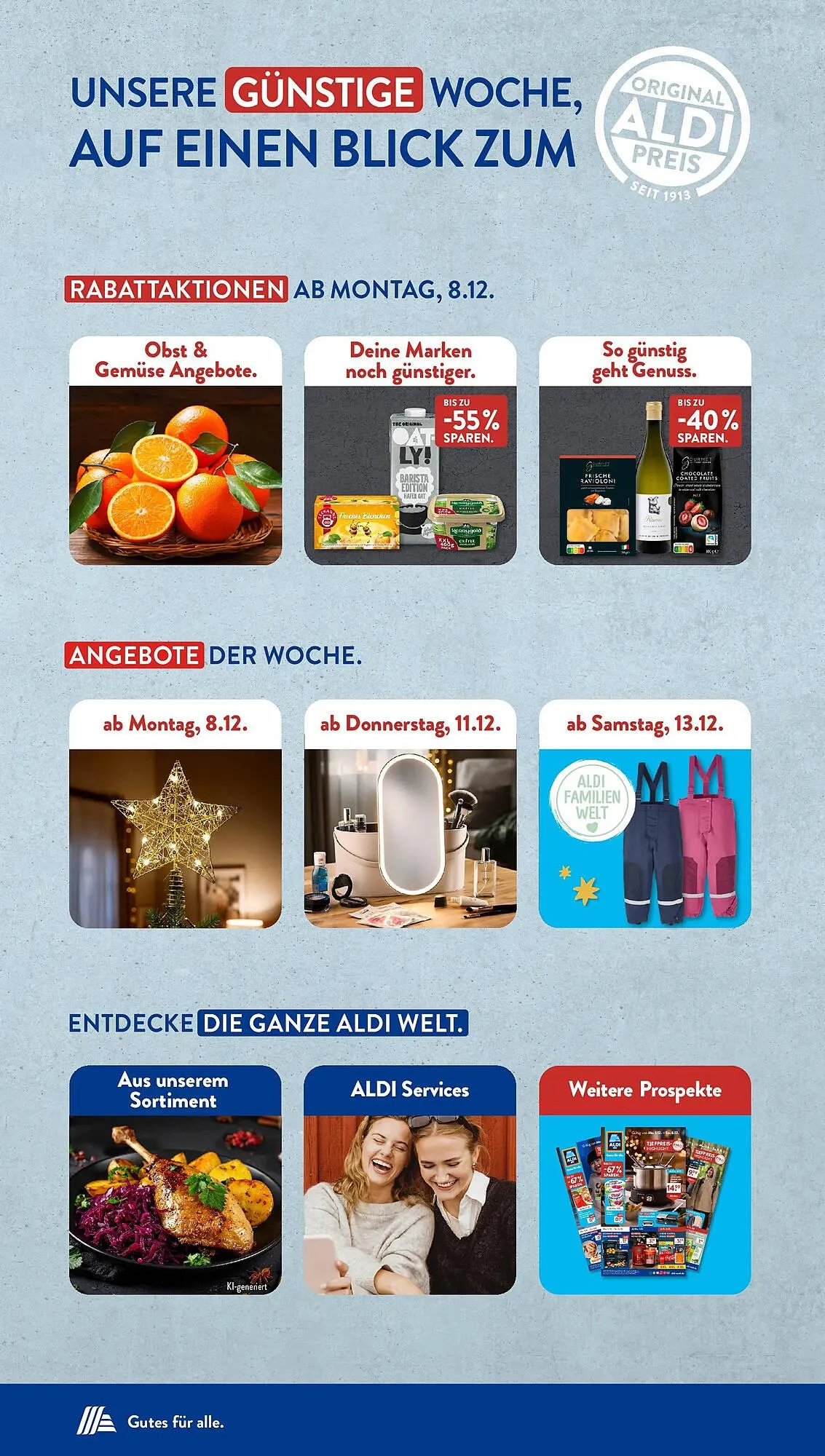 Aldi Süd Prospekt von 8. Dezember bis 14. Dezember 2025 - Prospekt seite 2