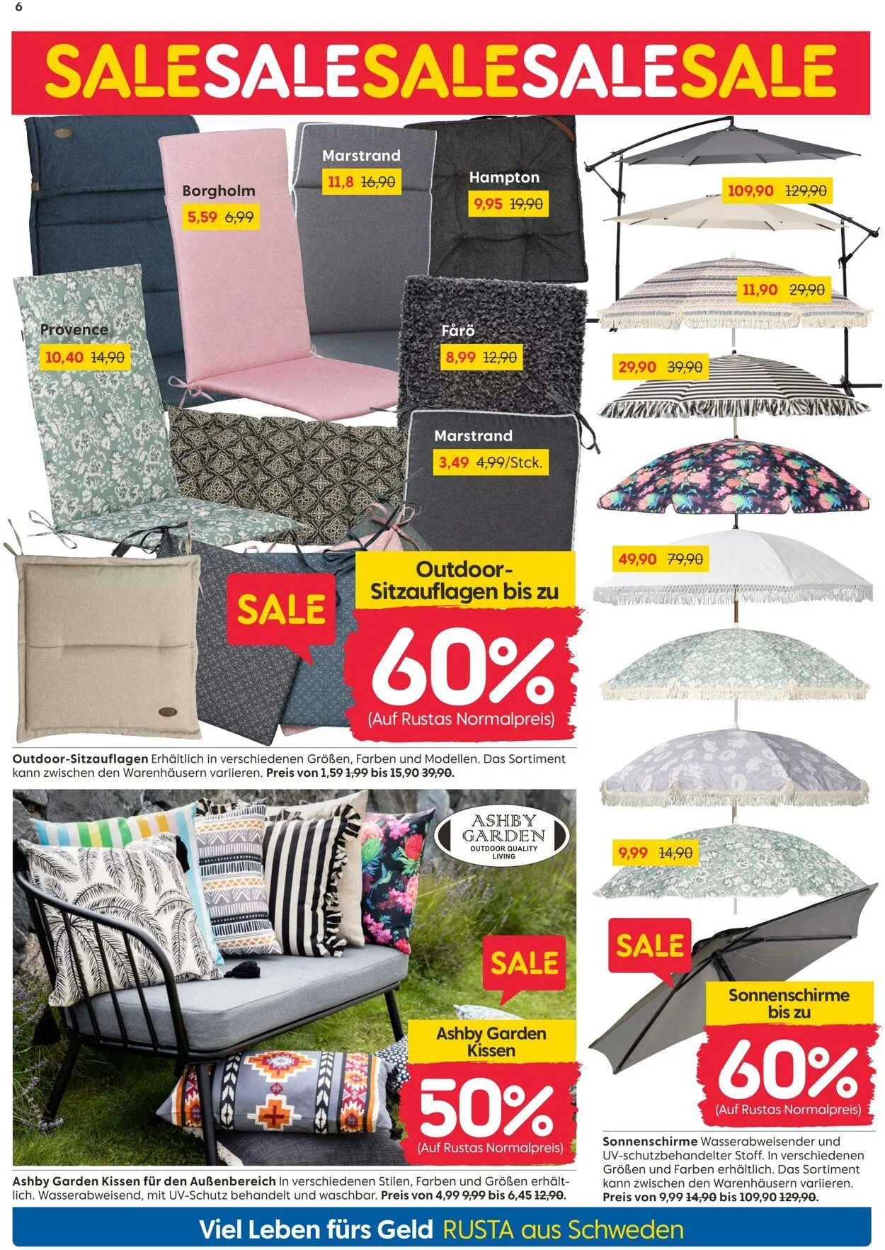 Rusta von 16. Juli bis 30. Juli 2025 - Prospekt seite 6