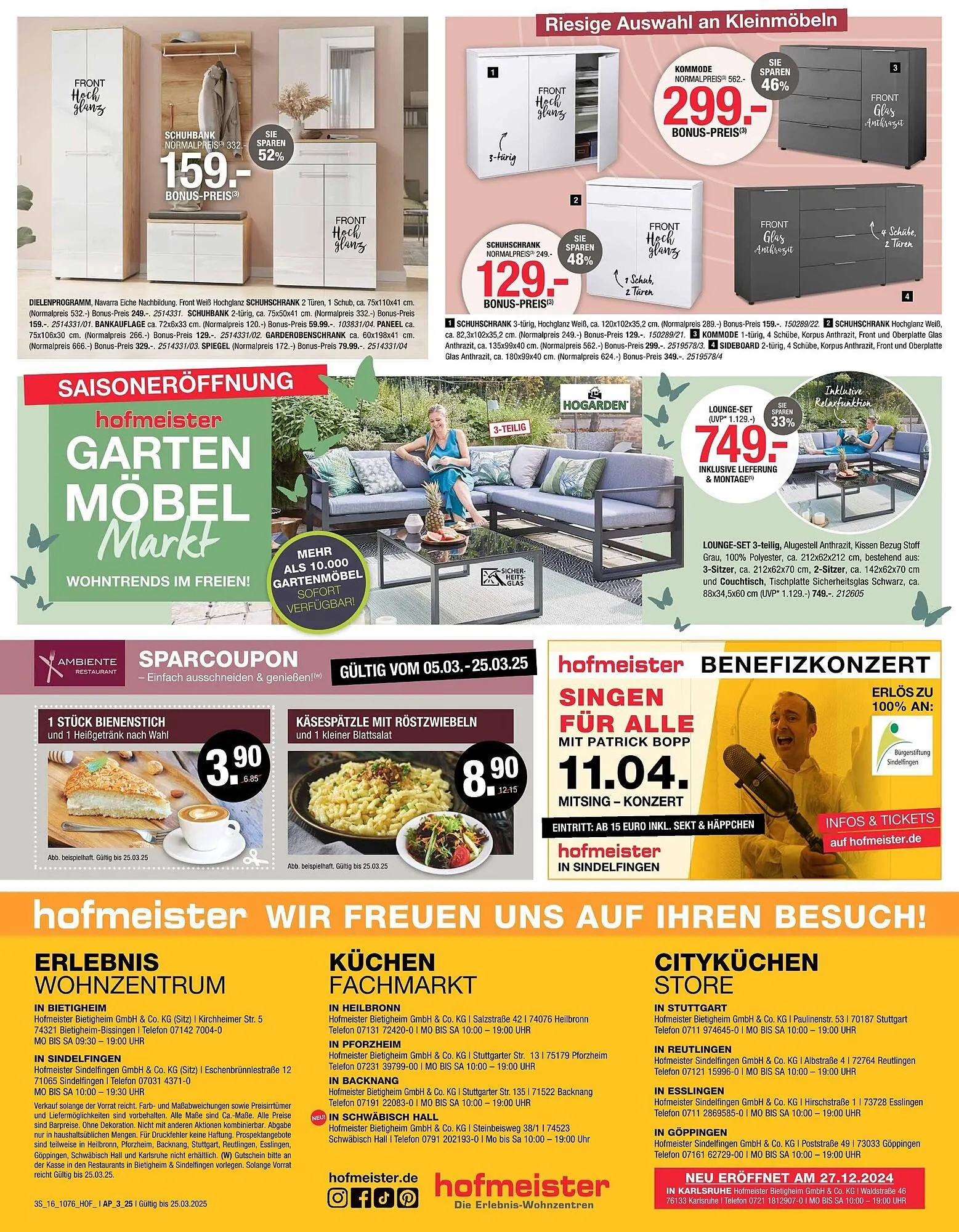 Hofmeister Prospekt von 5. März bis 25. März 2025 - Prospekt seite 12