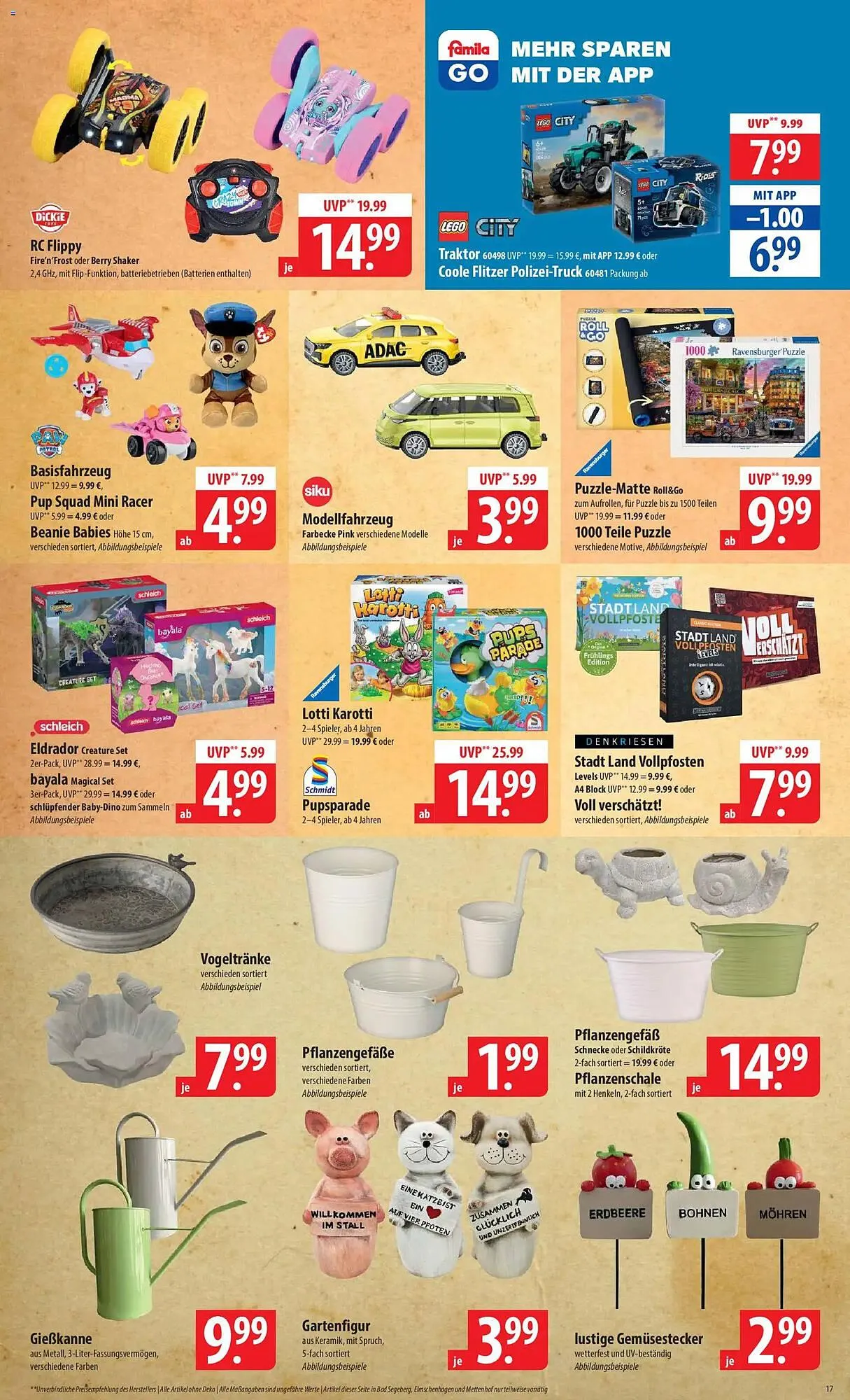 Famila Nord Ost Prospekt von 30. März bis 4. April 2026 - Prospekt seite 17