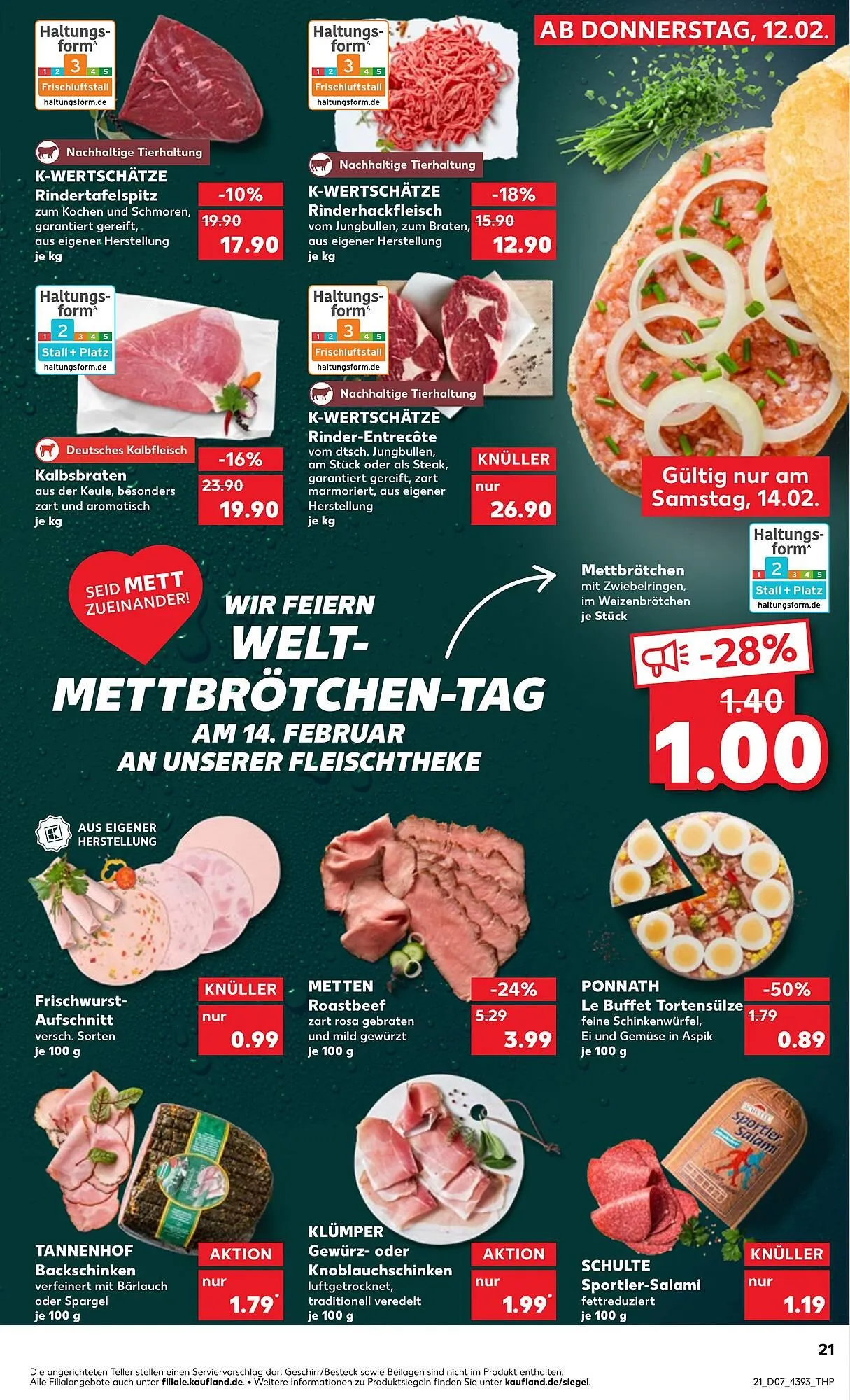 Kaufland Prospekt von 12. Februar bis 18. Februar 2026 - Prospekt seite 21