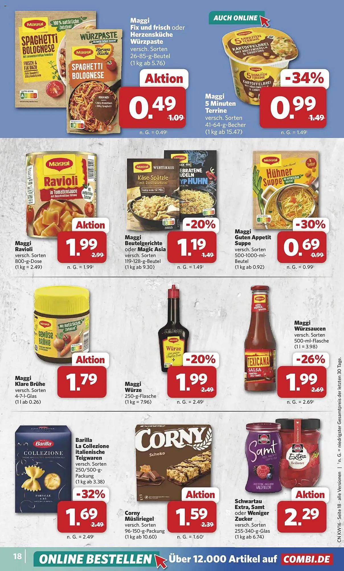 Combi Prospekt von 13. April bis 18. April 2026 - Prospekt seite 18