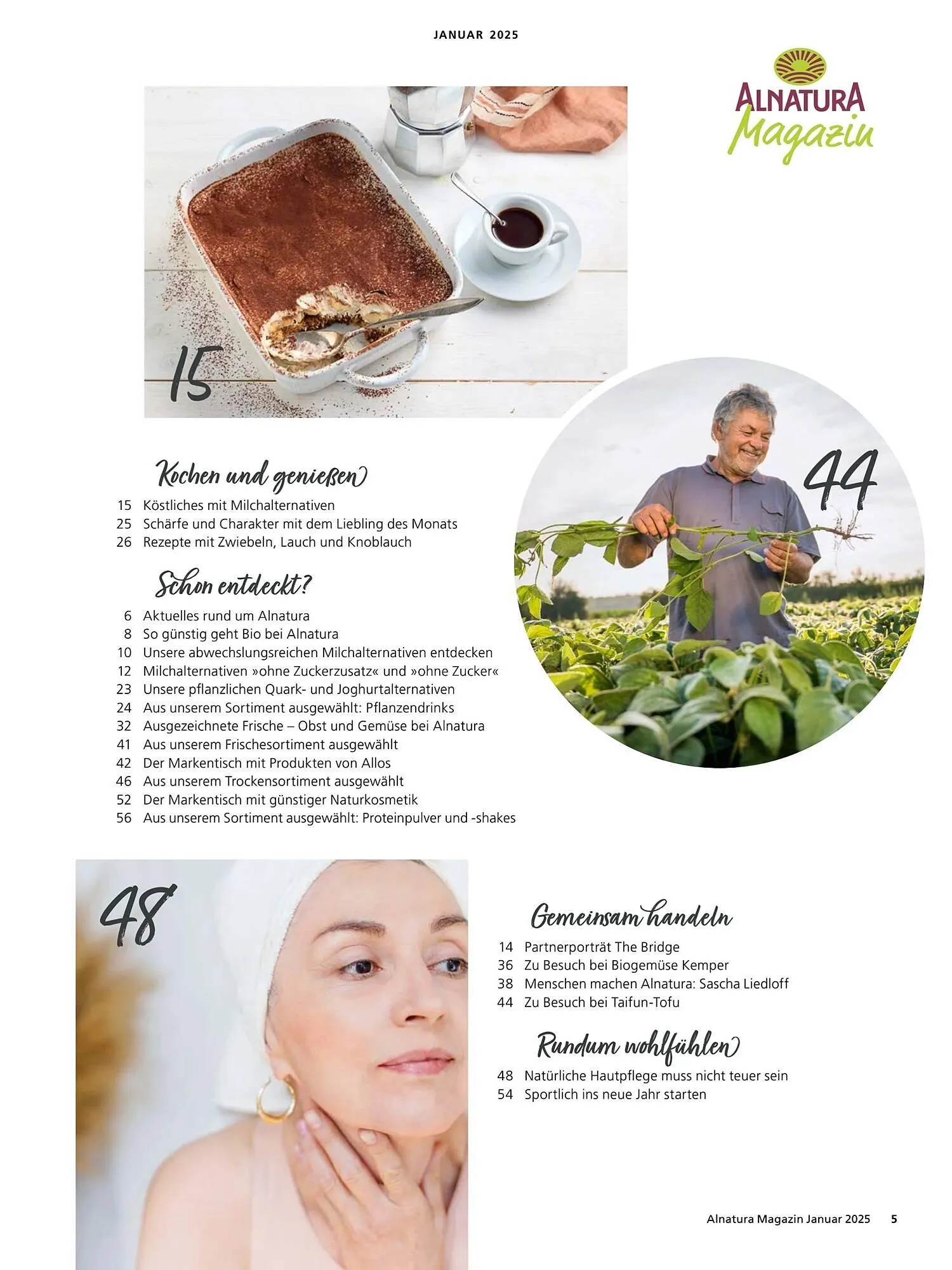 Alnatura Prospekt von 8. Januar bis 1. Februar 2025 - Prospekt seite 5