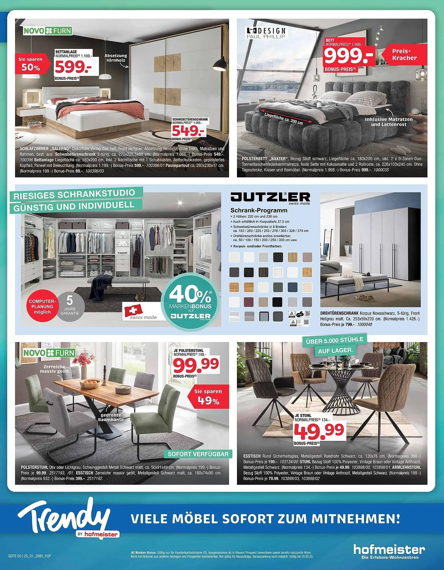 Hofmeister Prospekt von 5. März bis 25. März 2025 - Prospekt seite 5