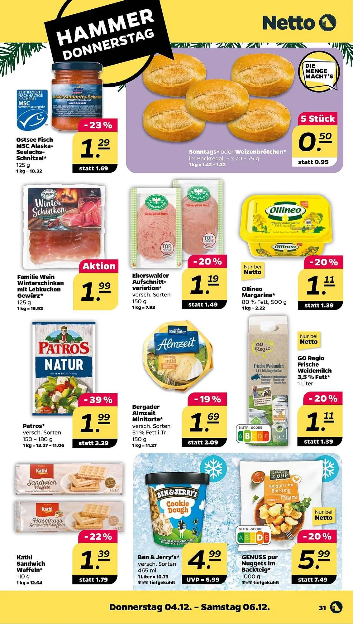 NETTO Prospekt von 1. Dezember bis 6. Dezember 2025 - Prospekt seite 33