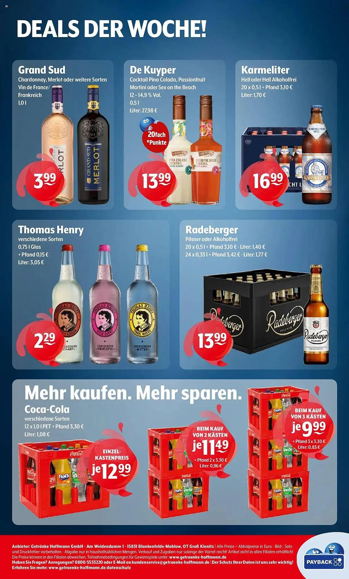 Getränke Hoffmann Prospekt von 30. Juni bis 5. Juli 2025 - Prospekt seite 8