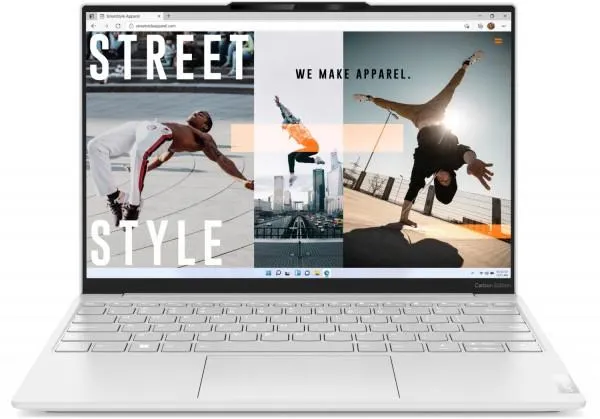 Lenovo Yoga Slim 7 Carbon (82U90026GE)Xklu 33,78 cm (13,3") Notebook moon white