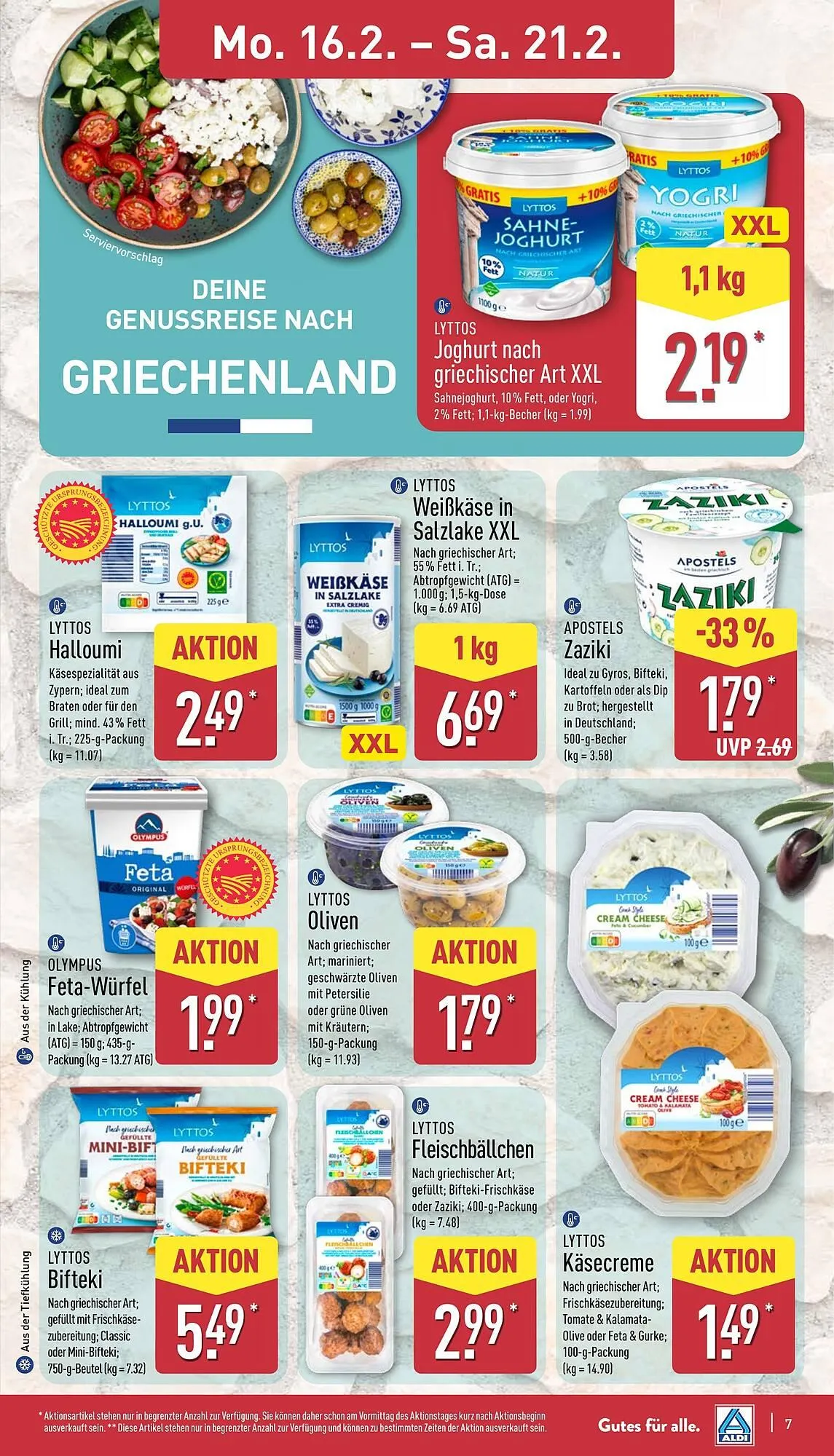 Aldi Nord Prospekt von 16. Februar bis 21. Februar 2026 - Prospekt seite 12