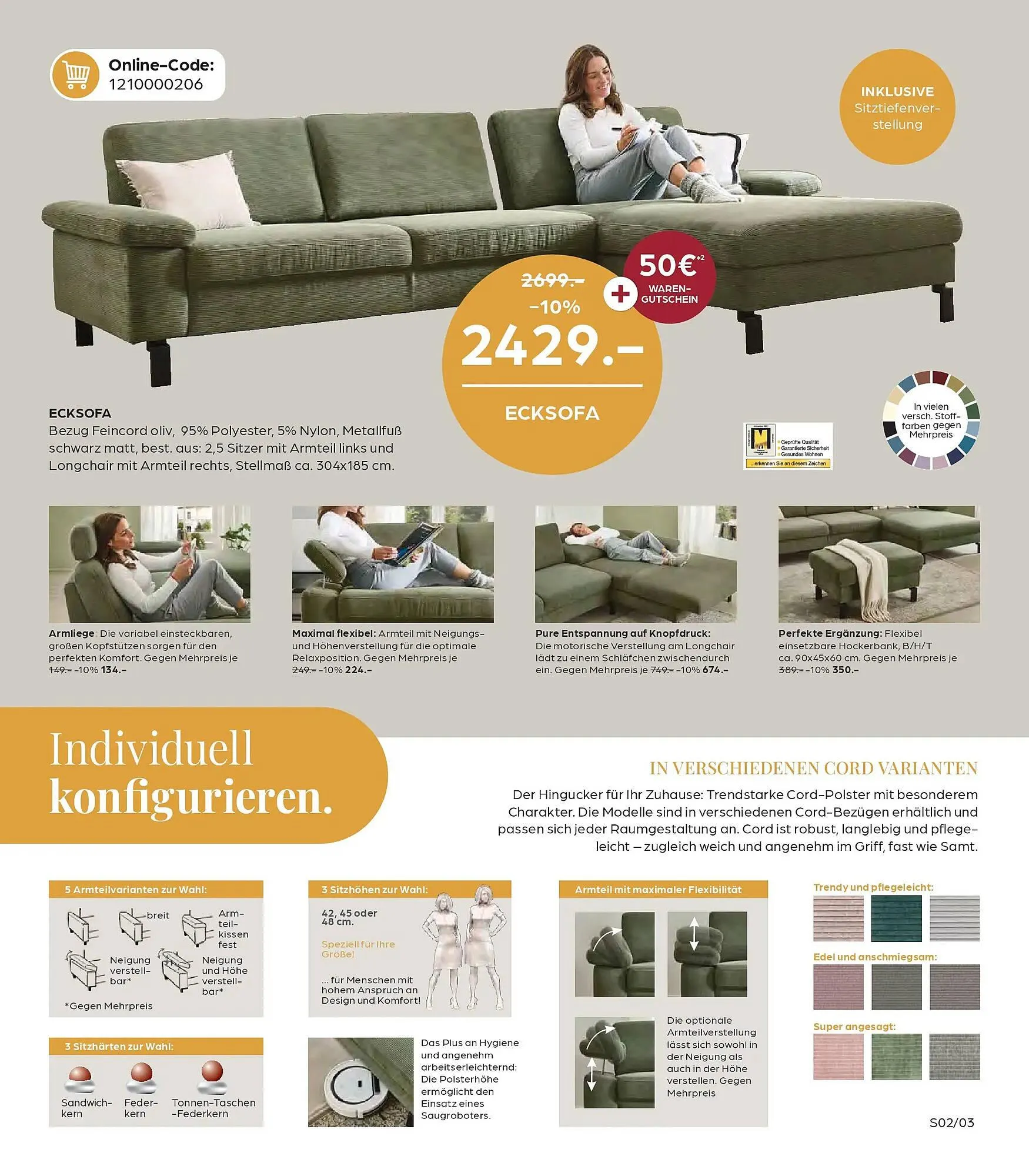 Möbel Buss Prospekt von 26. Februar bis 16. März 2026 - Prospekt seite 3