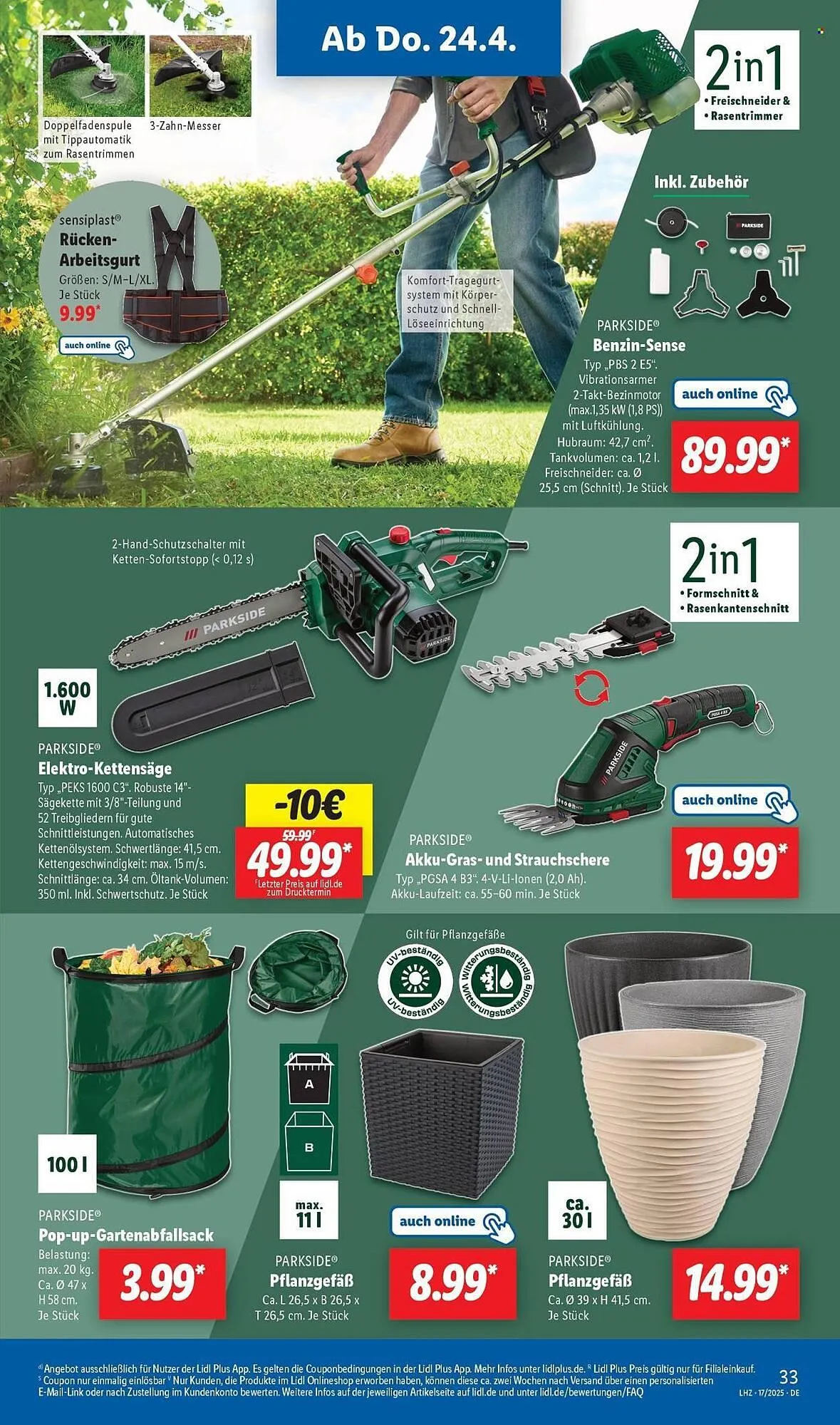 Lidl Prospekt von 22. April bis 26. April 2025 - Prospekt seite 17