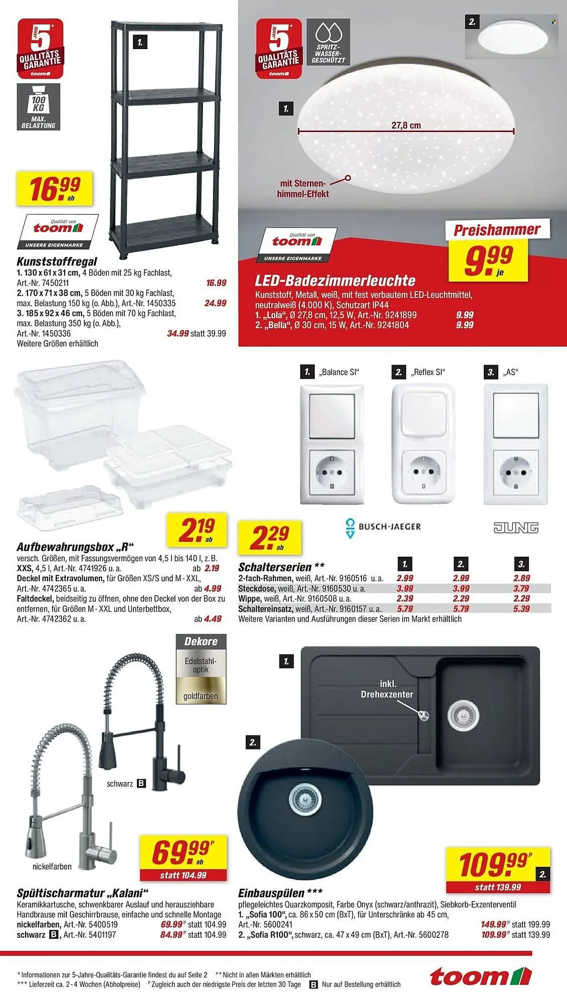 Toom Baumarkt Prospekt von 27. Dezember bis 2. Januar 2026 - Prospekt seite 9