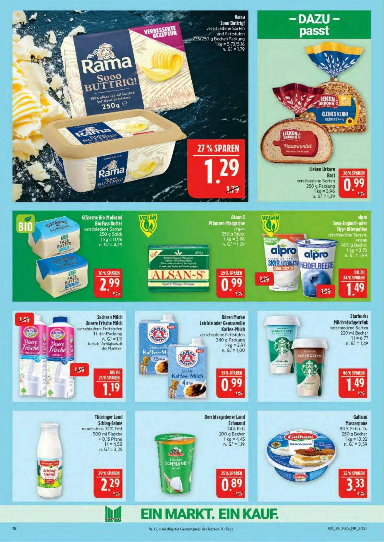 Marktkauf - Döbeln Aktueller Prospekt von 14. Juli bis 19. Juli 2025 - Prospekt seite 18