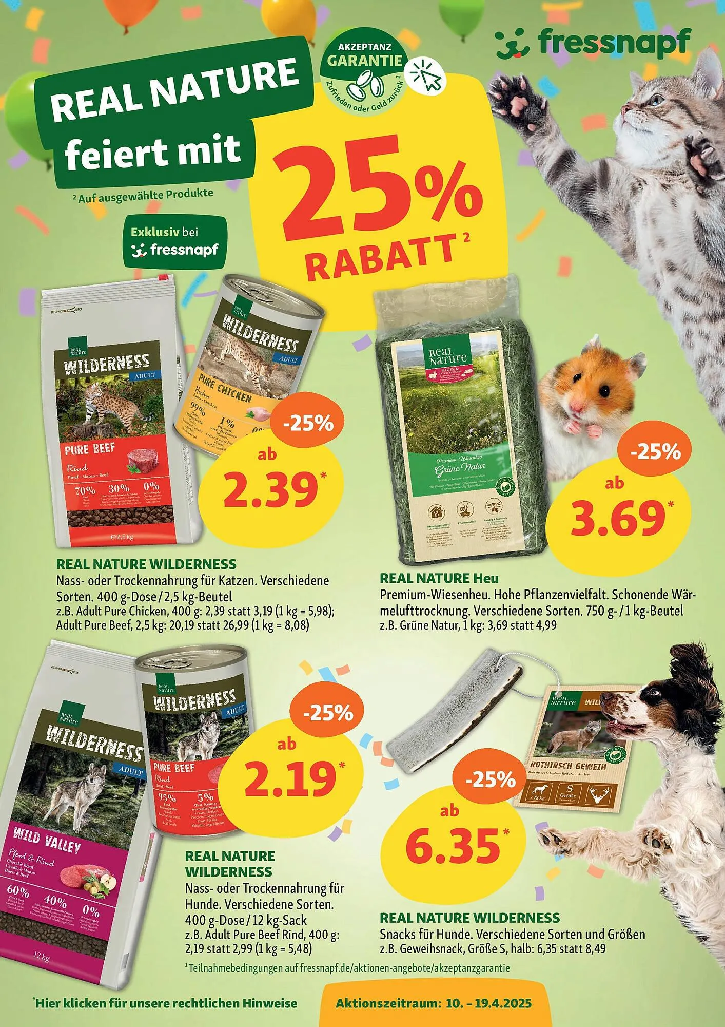 Fressnapf Prospekt von 9. April bis 21. April 2025 - Prospekt seite 4