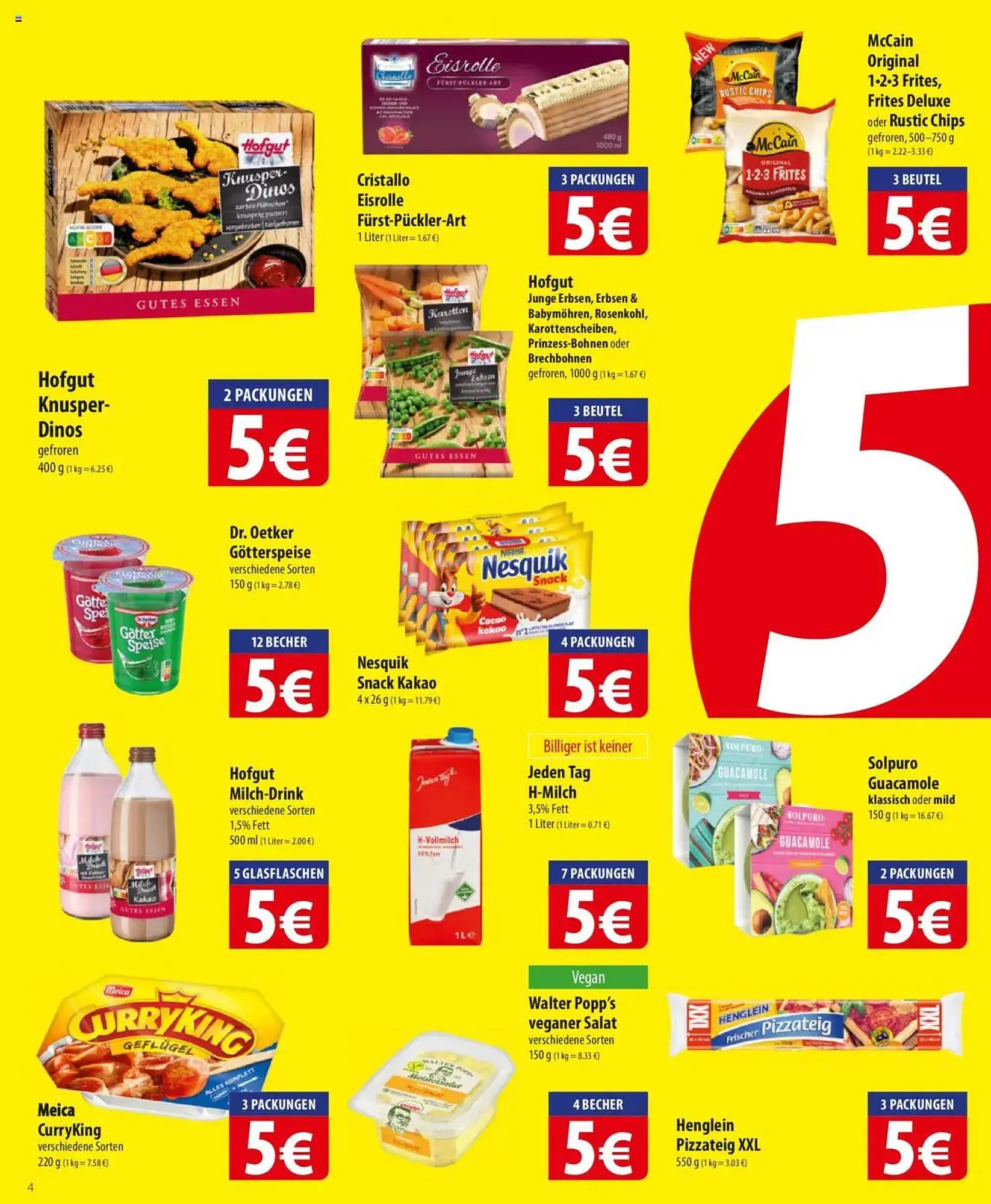 Famila Nord Ost Prospekt von 14. Juli bis 19. Juli 2025 - Prospekt seite 4