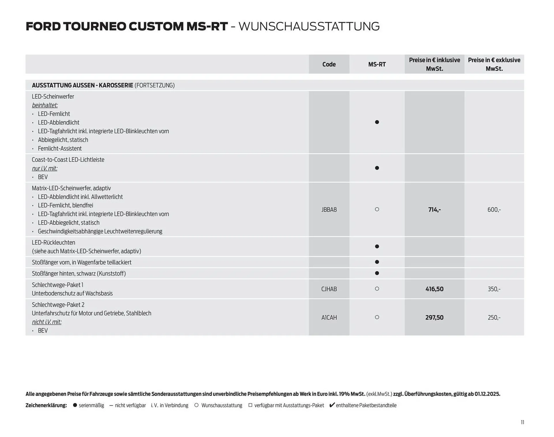 Ford Prospekt von 10. Dezember bis 31. Dezember 2025 - Prospekt seite 11