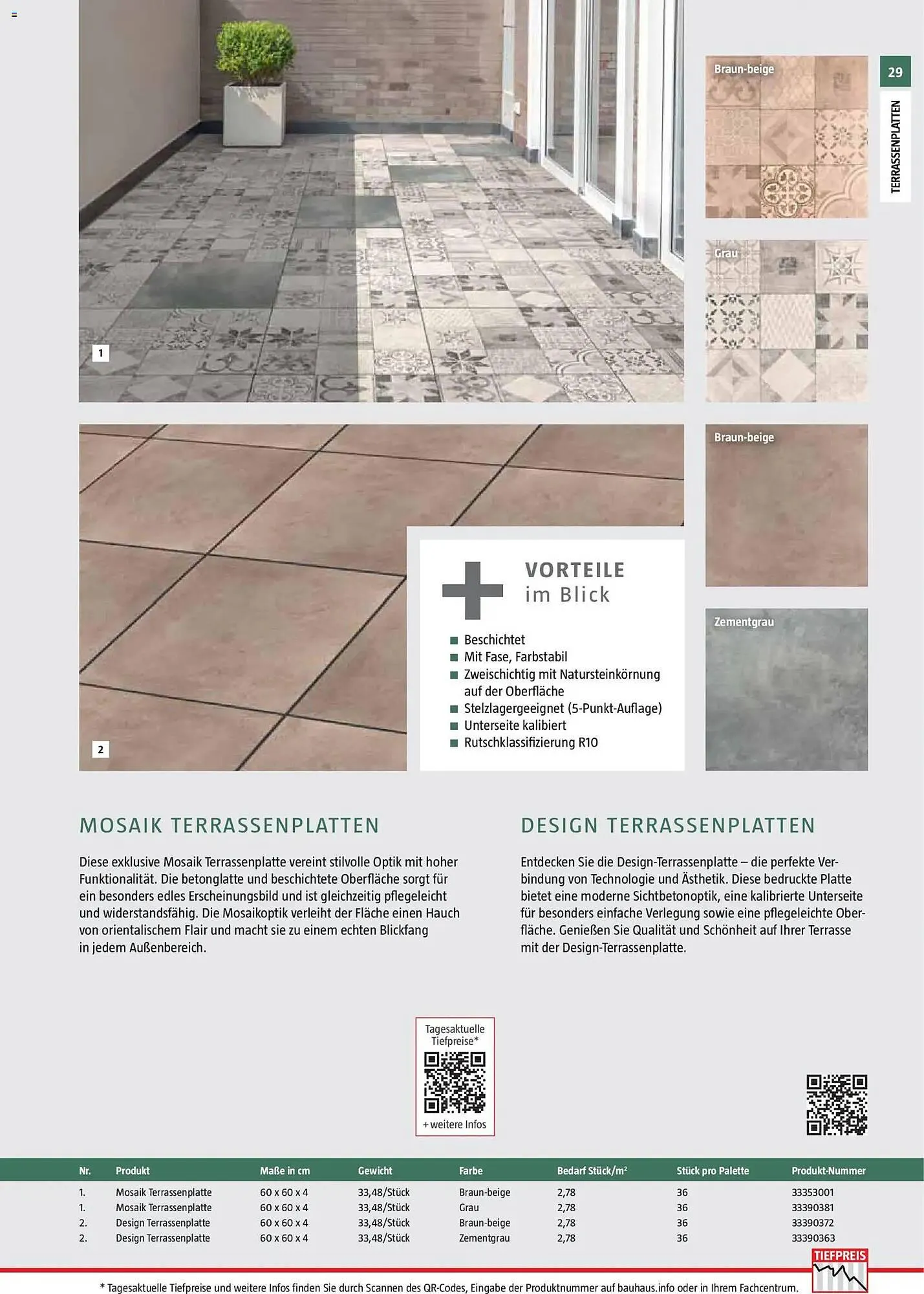 Bauhaus Prospekt von 2. März bis 30. Juni 2026 - Prospekt seite 29